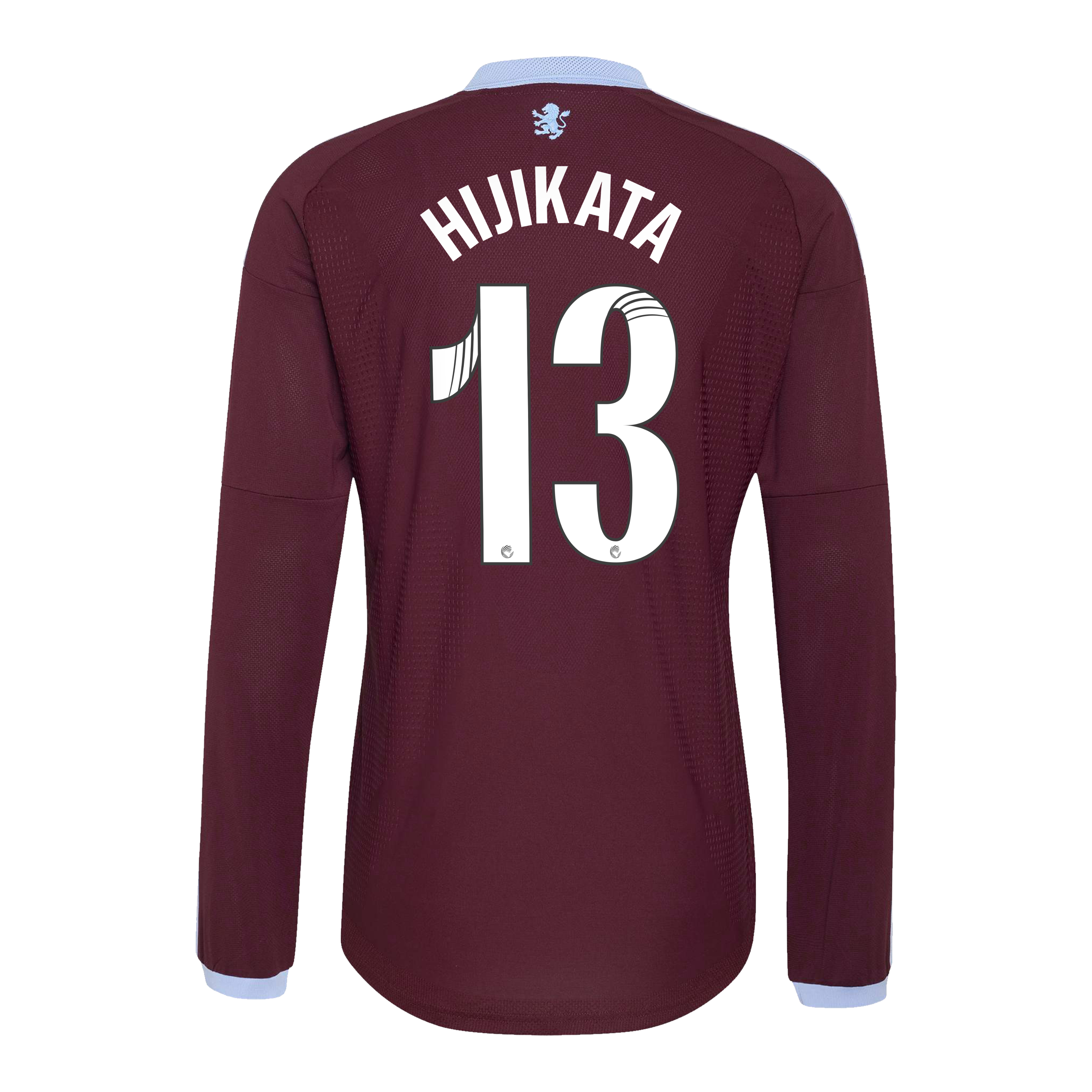 Aston Villa adidas WSL Home Authentic Shirt 2026-27 - Long Sleeve with Hijikata 13 printing, , rebel_hi-res