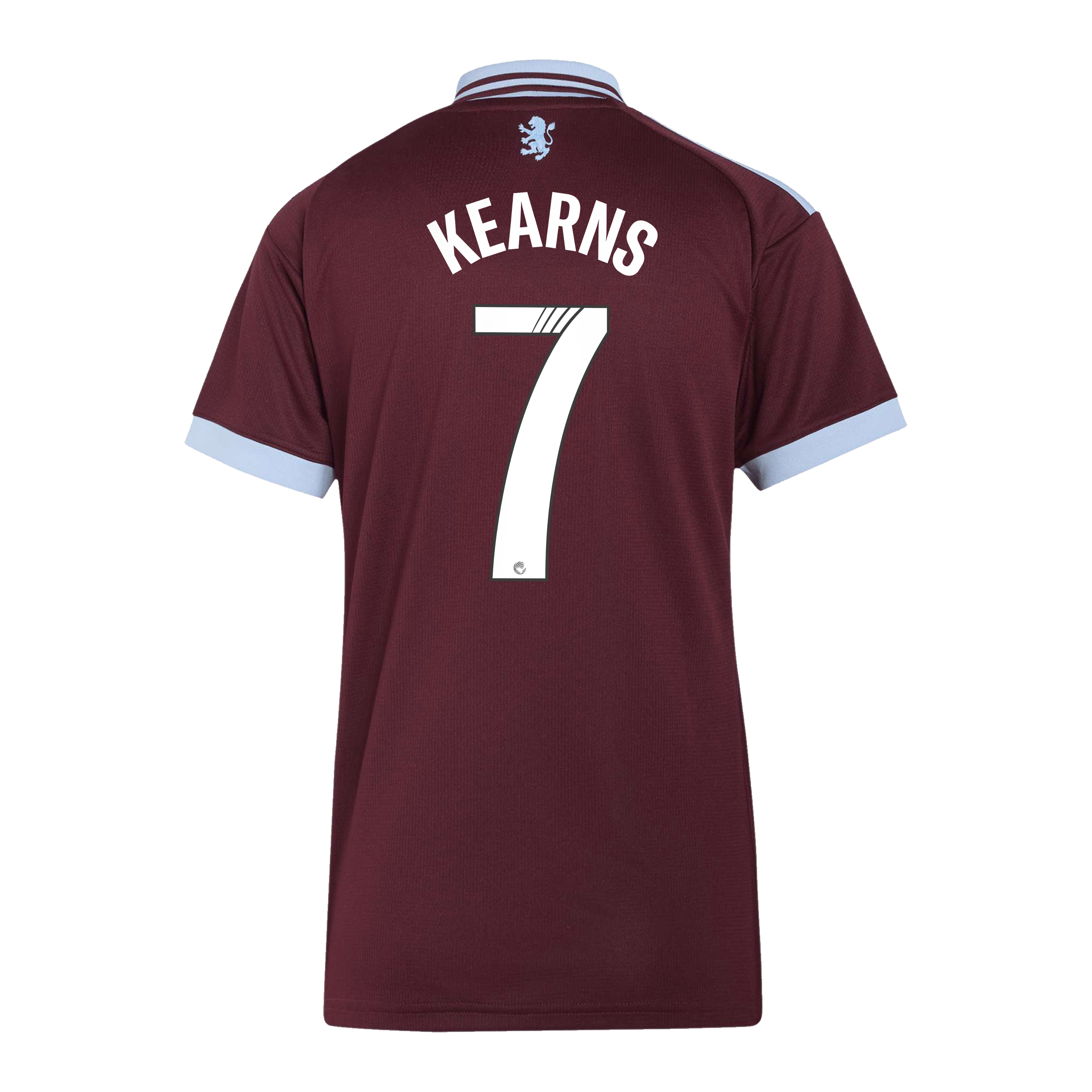 Aston Villa adidas WSL Home Shirt 2026-27 - Womens with Kearns 7 printing, , rebel_hi-res