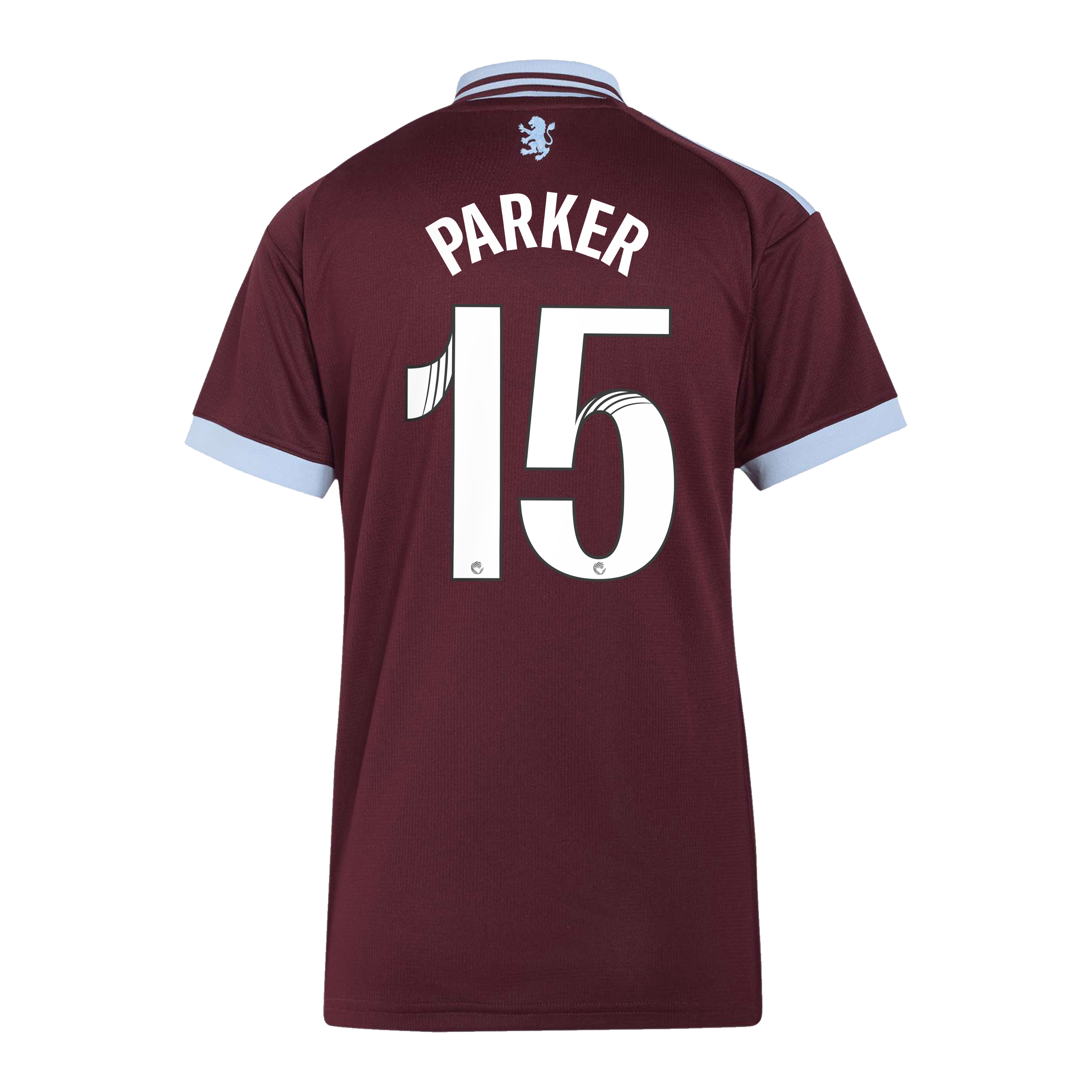 Aston Villa adidas WSL Home Shirt 2026-27 - Womens with Parker 15 printing, , rebel_hi-res