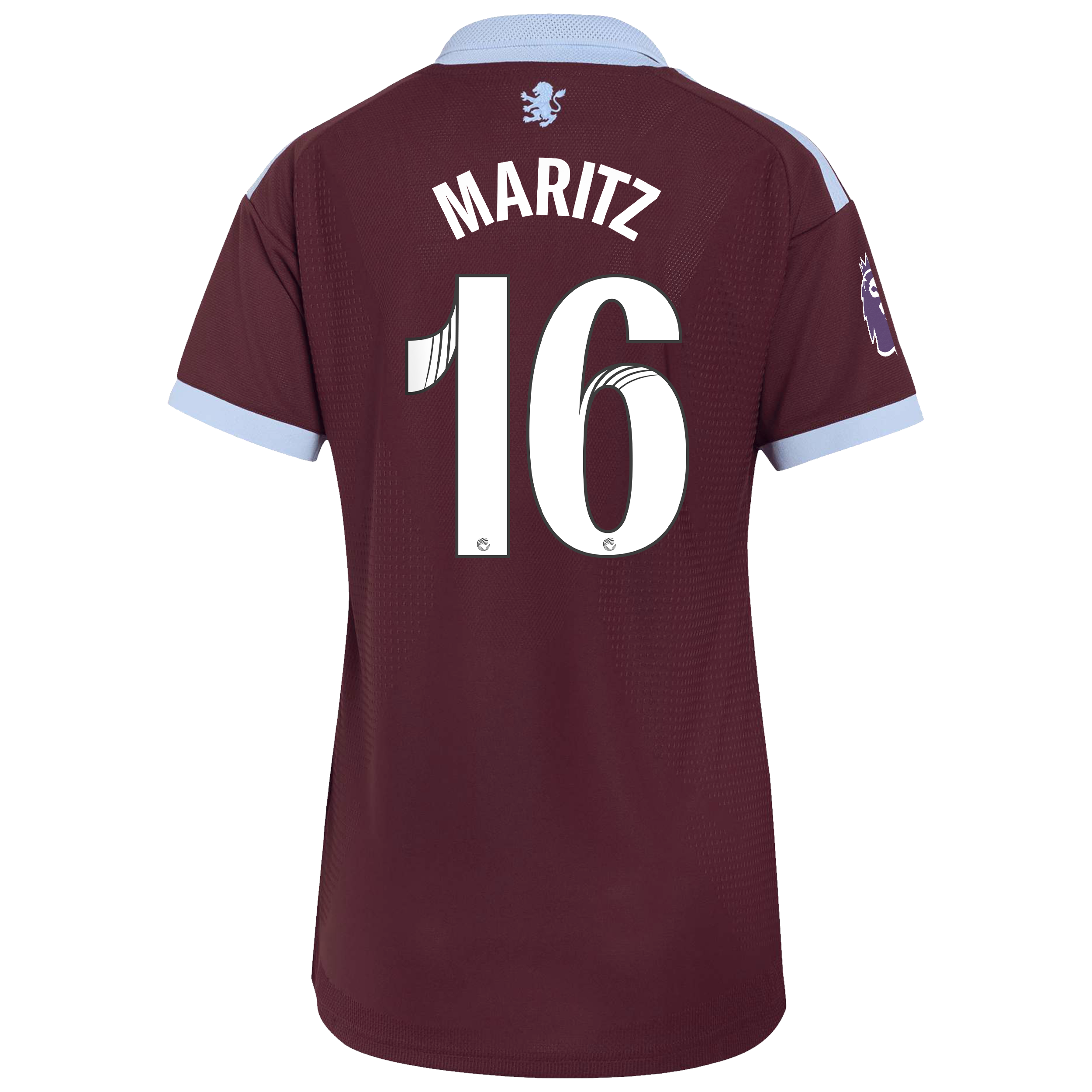 Aston Villa adidas WSL Home Authentic Shirt 2026-27 - Womens with Maritz 16 printing, , rebel_hi-res