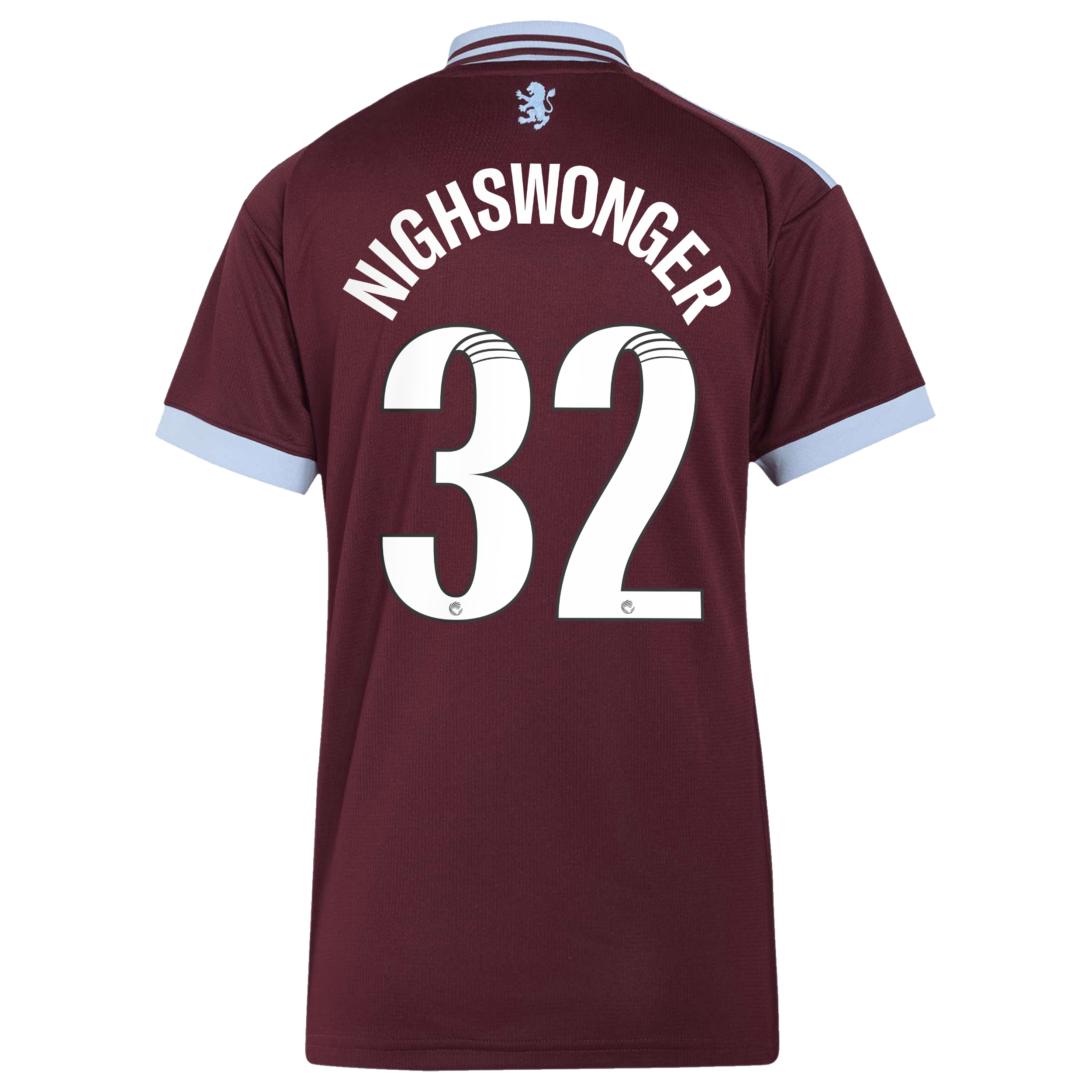 Aston Villa adidas WSL Home Shirt 2026-27 - Womens with Nighswonger 32 printing, , rebel_hi-res