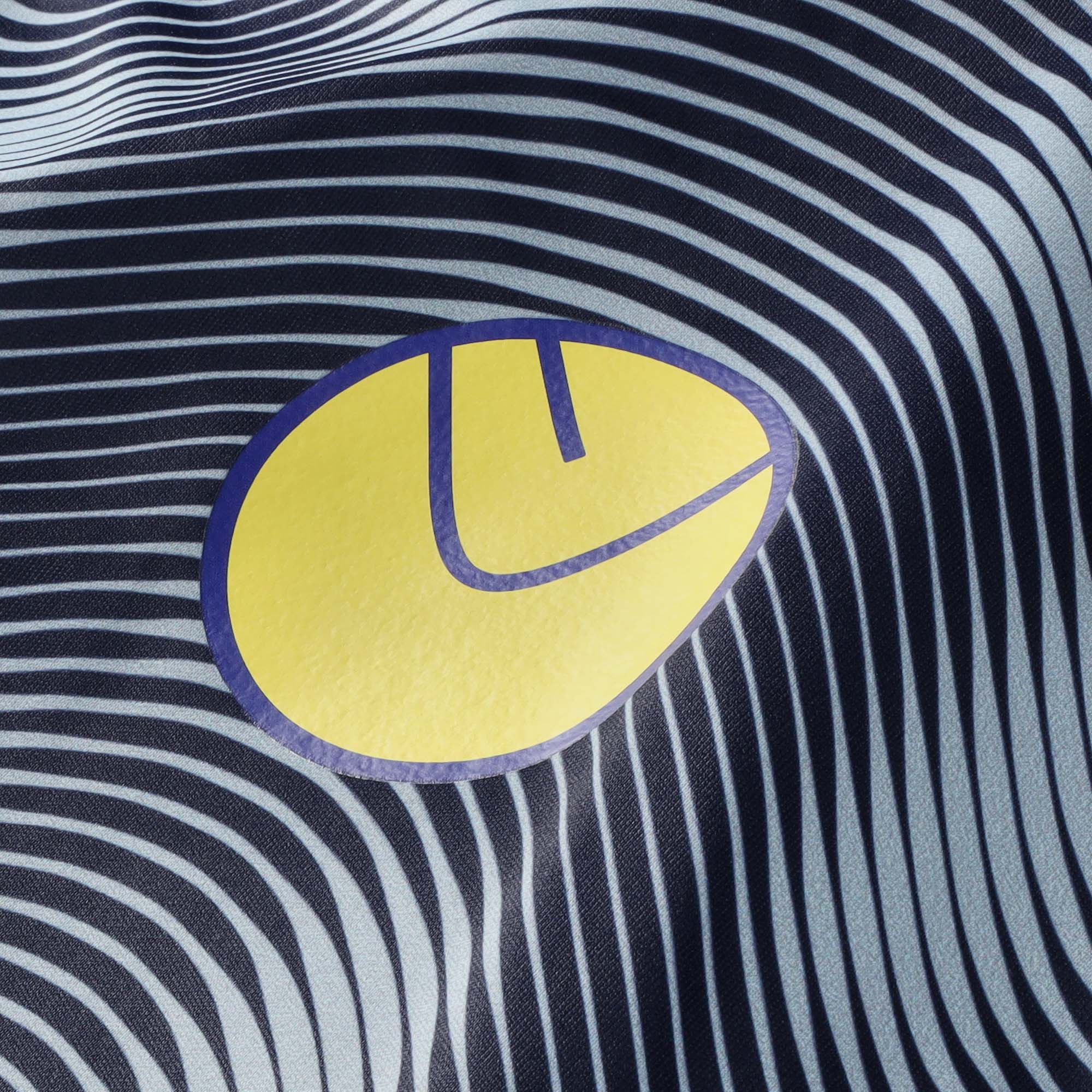 Leeds United adidas Patterned Padel T-Shirt - Navy, , rebel_hi-res