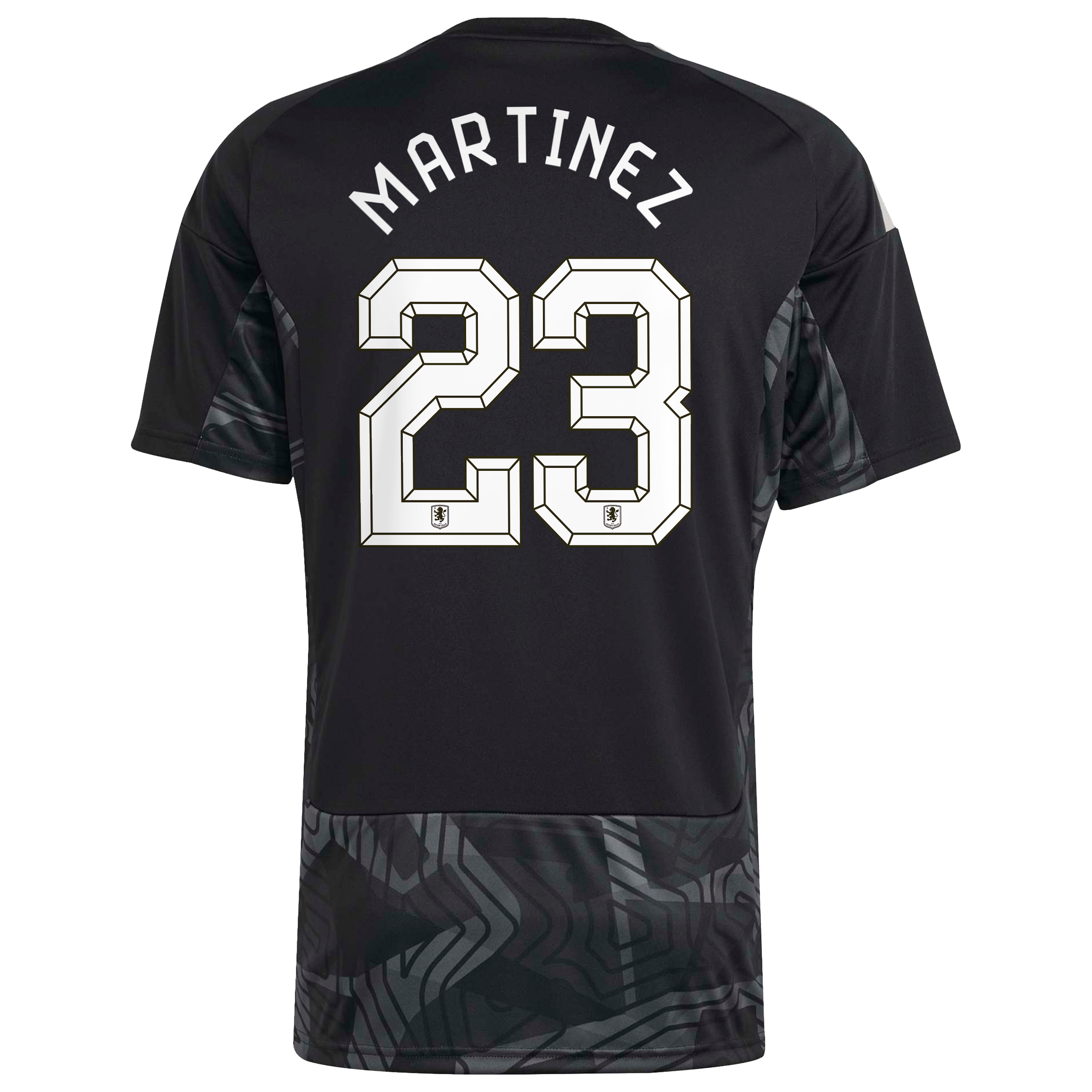 Aston Villa adidas Home Goalkeeper Shirt 2026-27 with Martinez 23 Cup printing, , rebel_hi-res