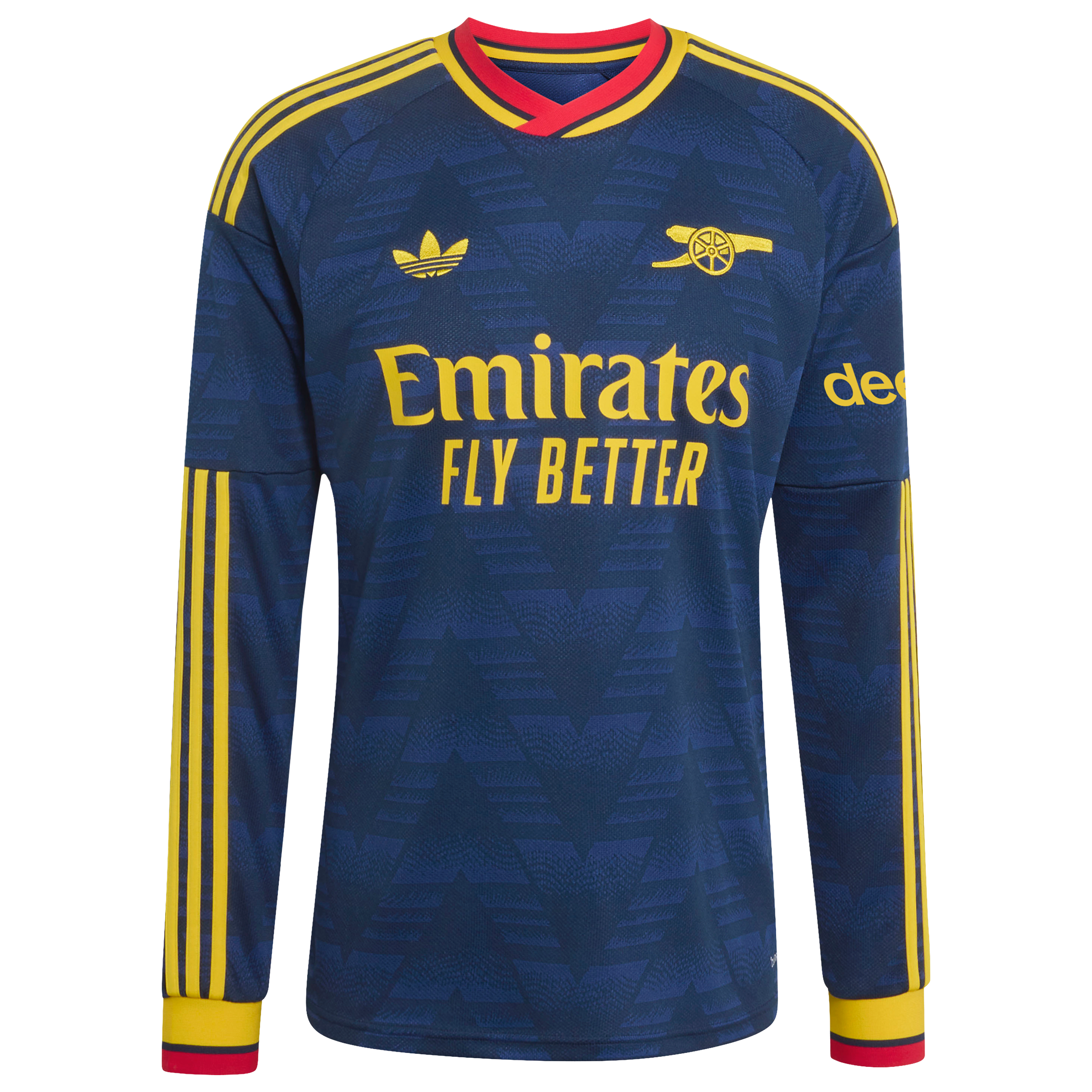 Arsenal adidas Away Shirt 2026-27 - Long Sleeve with Champions 26 printing, , rebel_hi-res