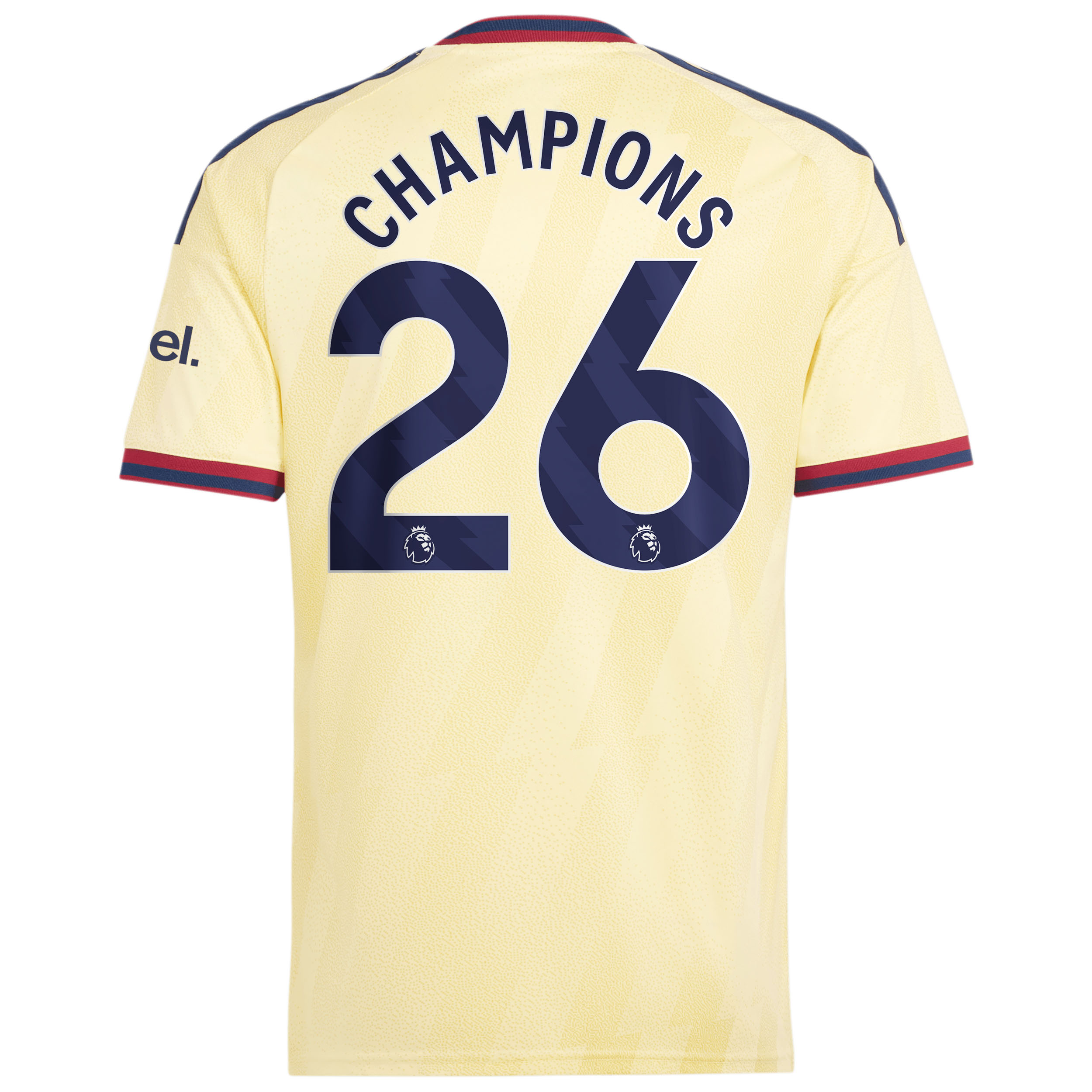 Arsenal adidas Third Shirt 2026-27 with Champions 26 printing, , rebel_hi-res