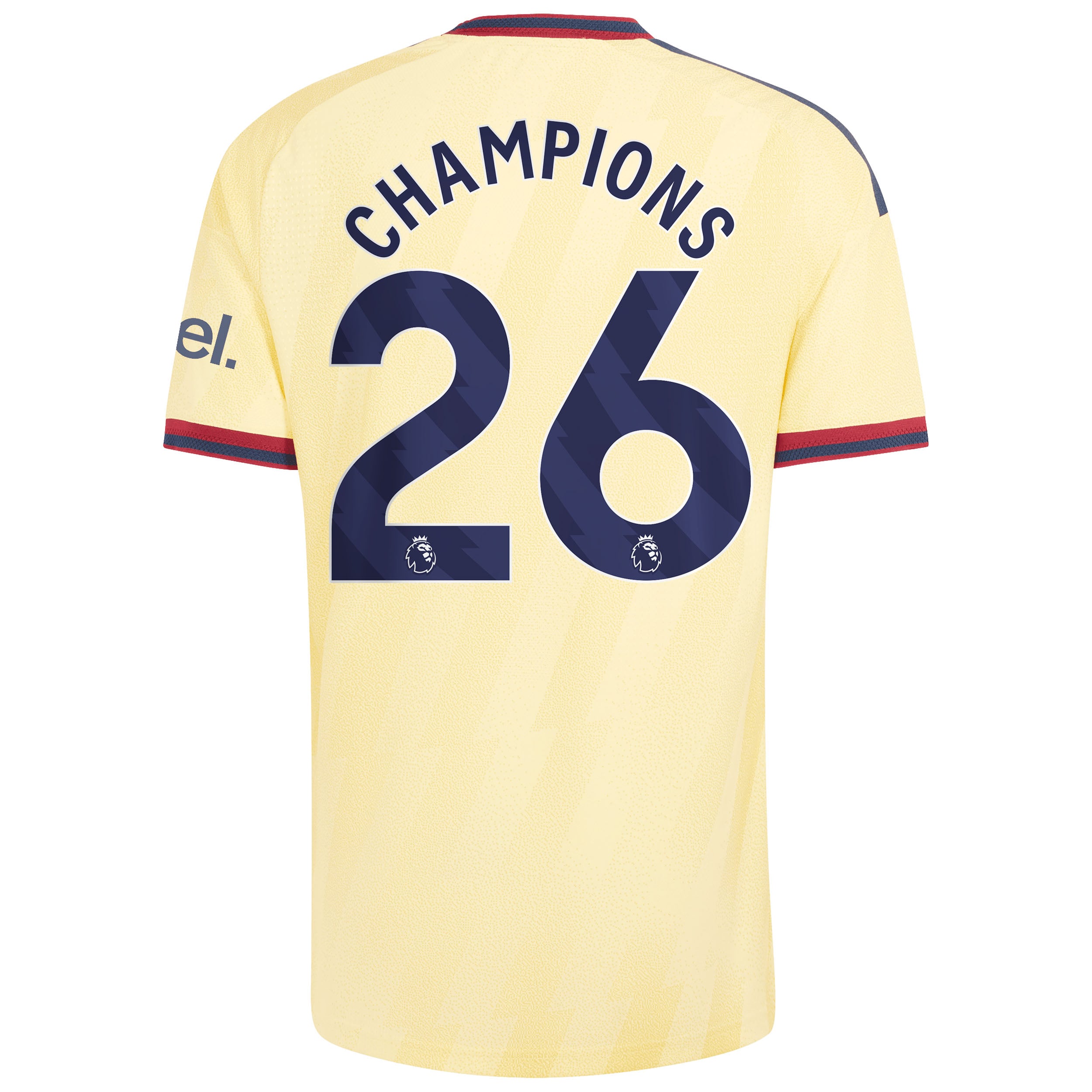 Arsenal adidas Third Authentic Shirt 2026-27 with Champions 26 printing, , rebel_hi-res