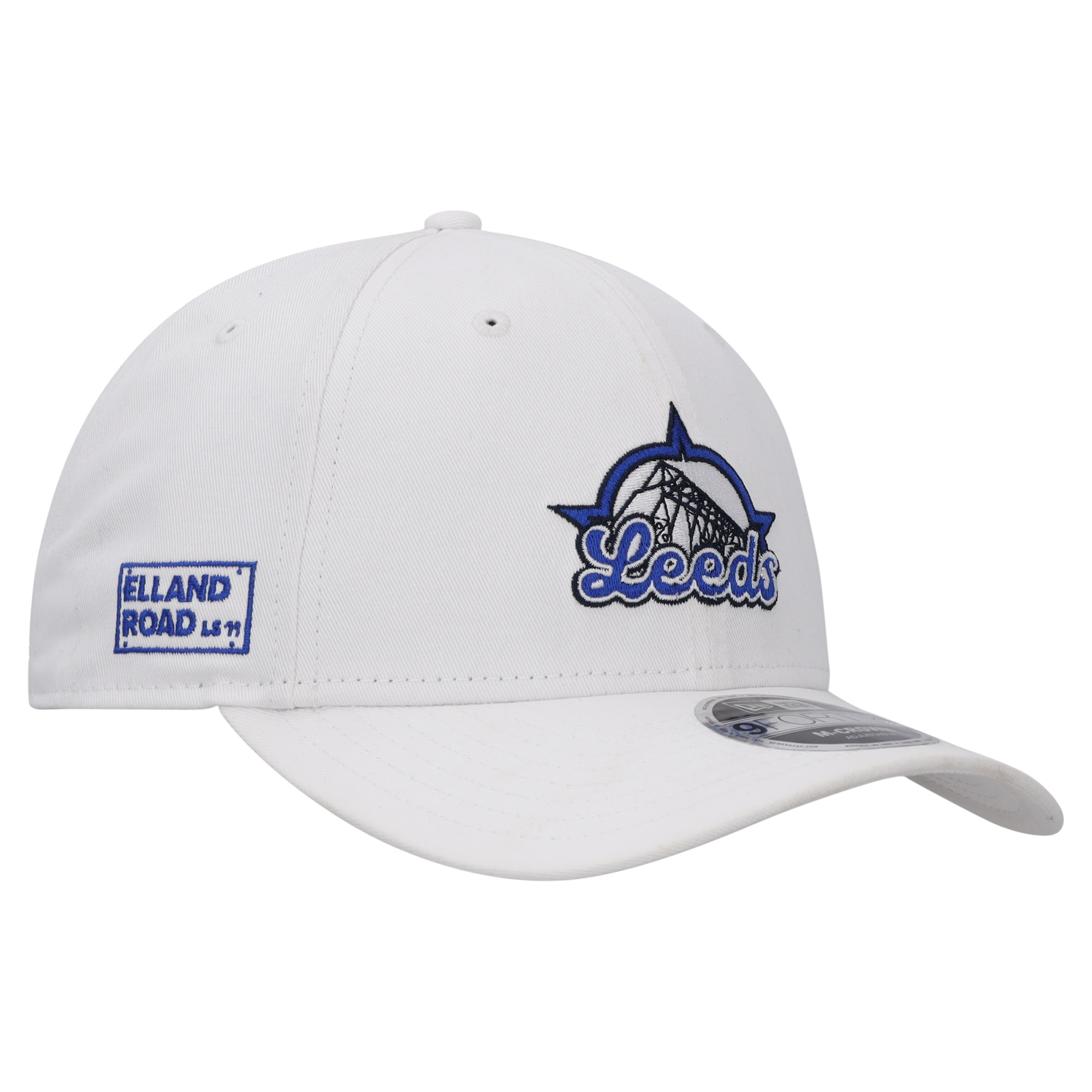 Leeds United New Era Elland Road Cap - White - Unisex, , rebel_hi-res