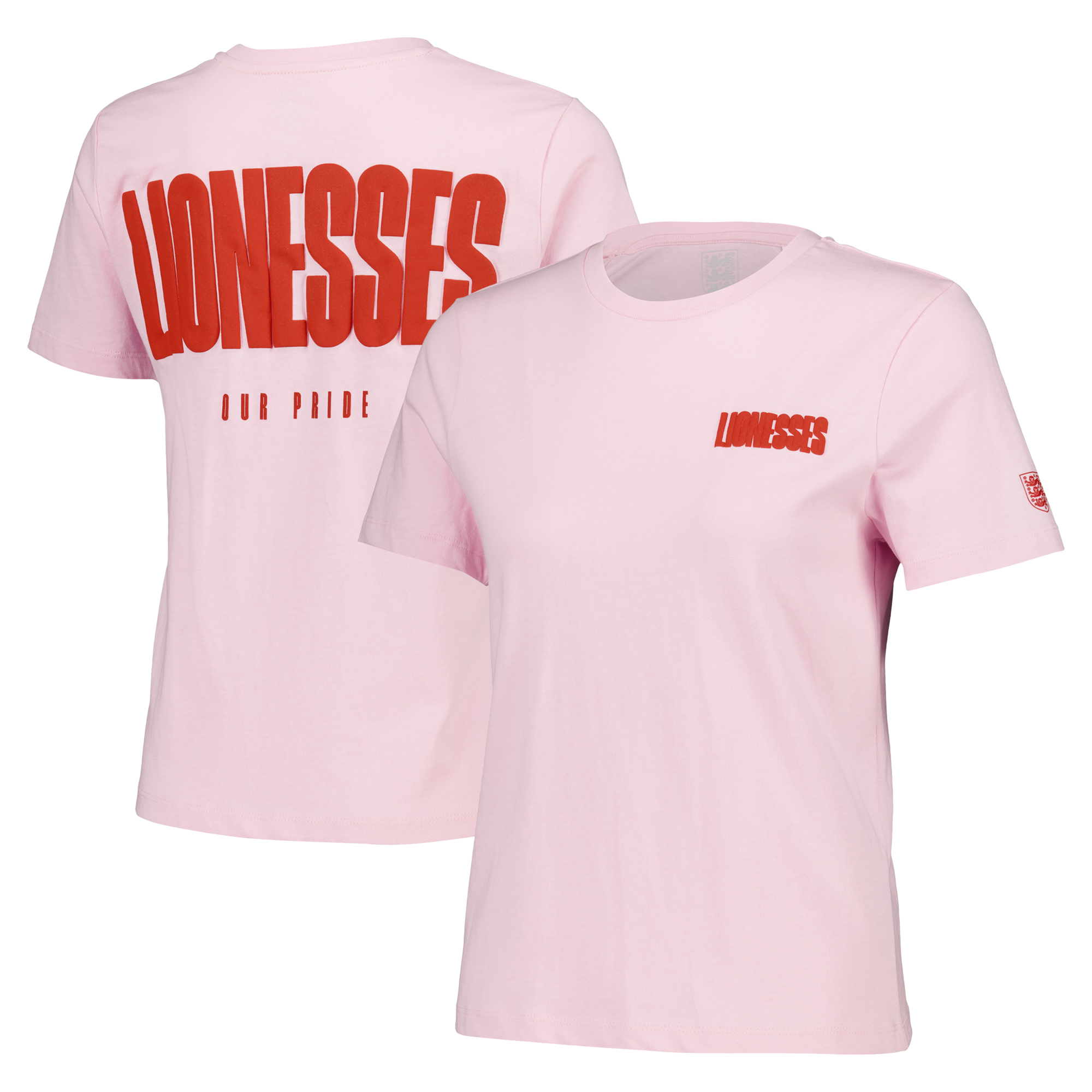 Lionesses Cherry Graphic Elevated Fitted T-Shirt - Pink - Womens, , rebel_hi-res