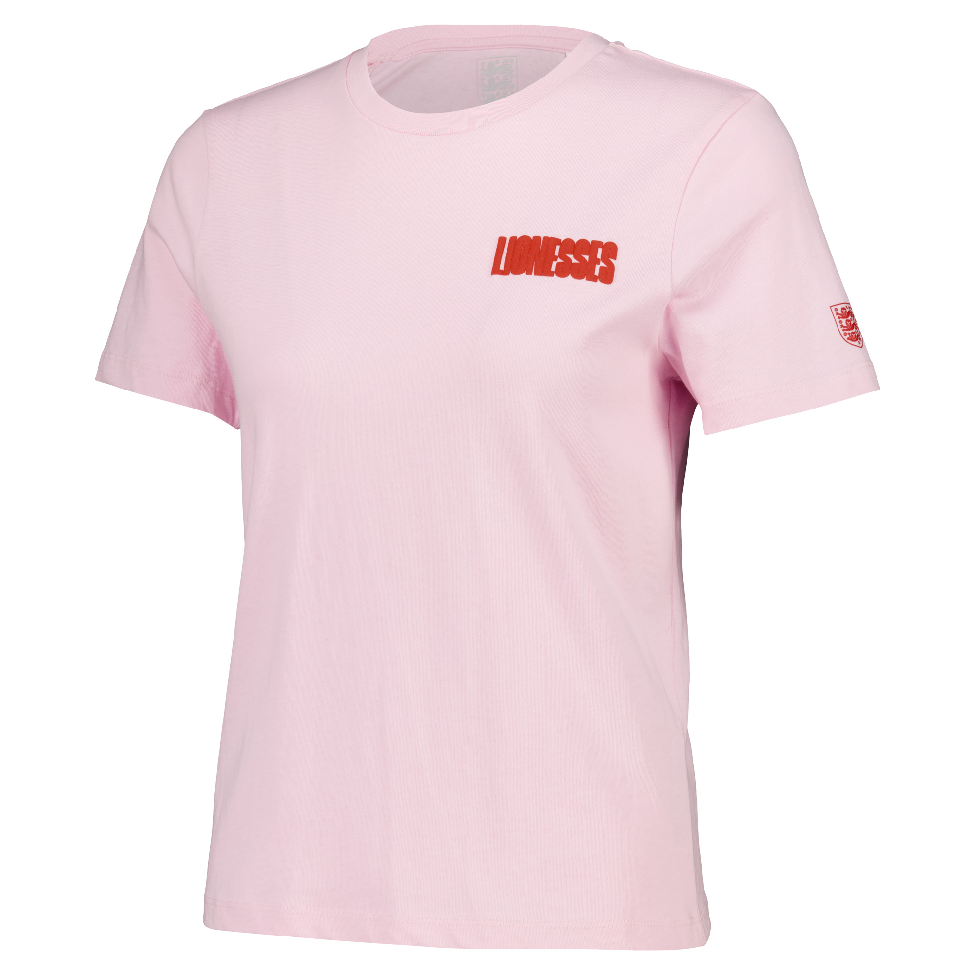 Lionesses Cherry Graphic Elevated Fitted T-Shirt - Pink - Womens, , rebel_hi-res