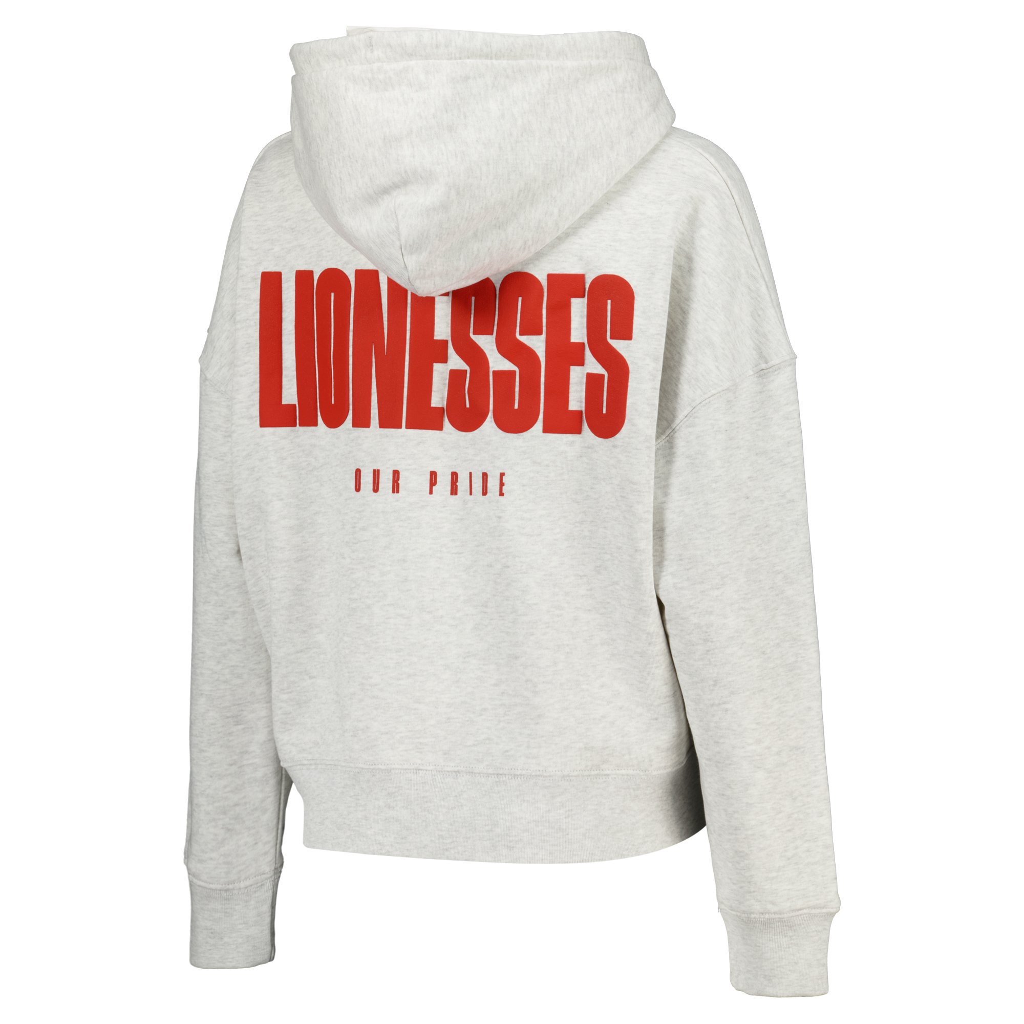Lionesses Cherry Graphic Elevated Zip Through Hoodie - Cool Heather - Womens, , rebel_hi-res