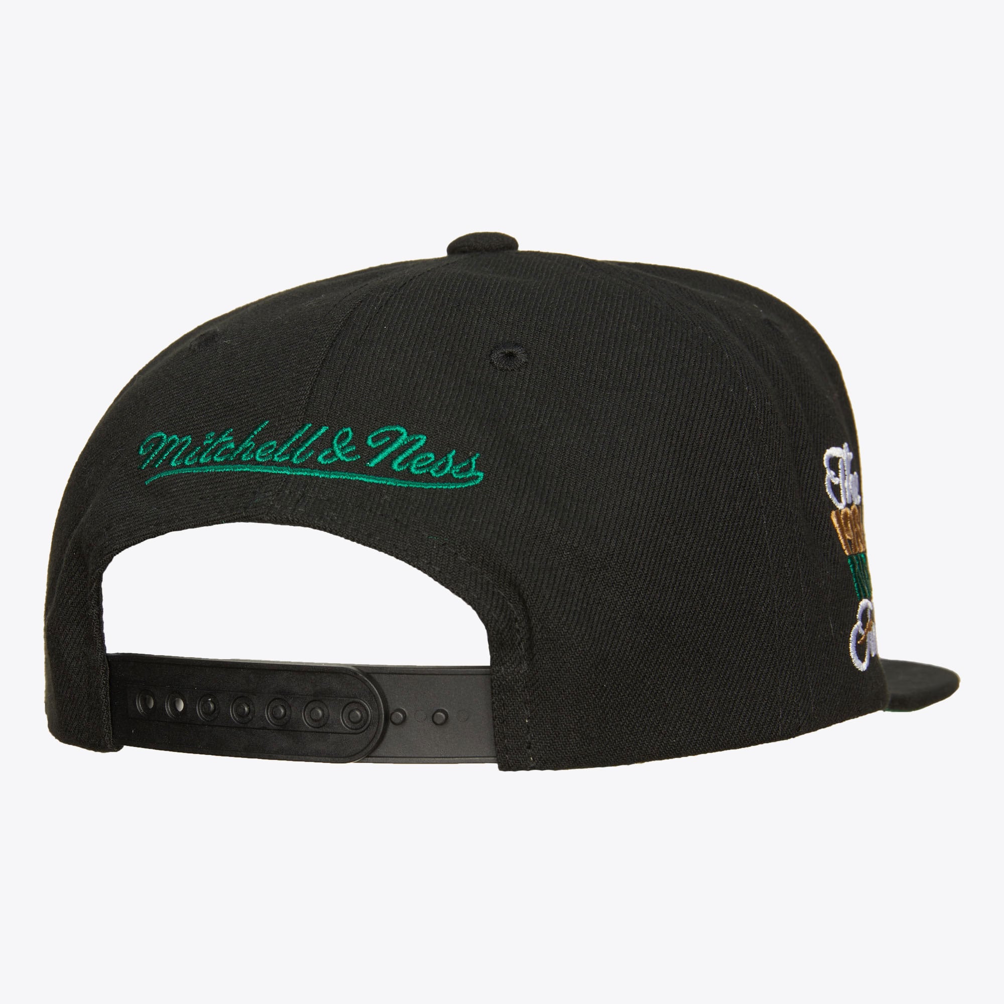 Boston Celtics Mitchell & Ness Champions Era Hardwood Classics Snapback - Black, , rebel_hi-res