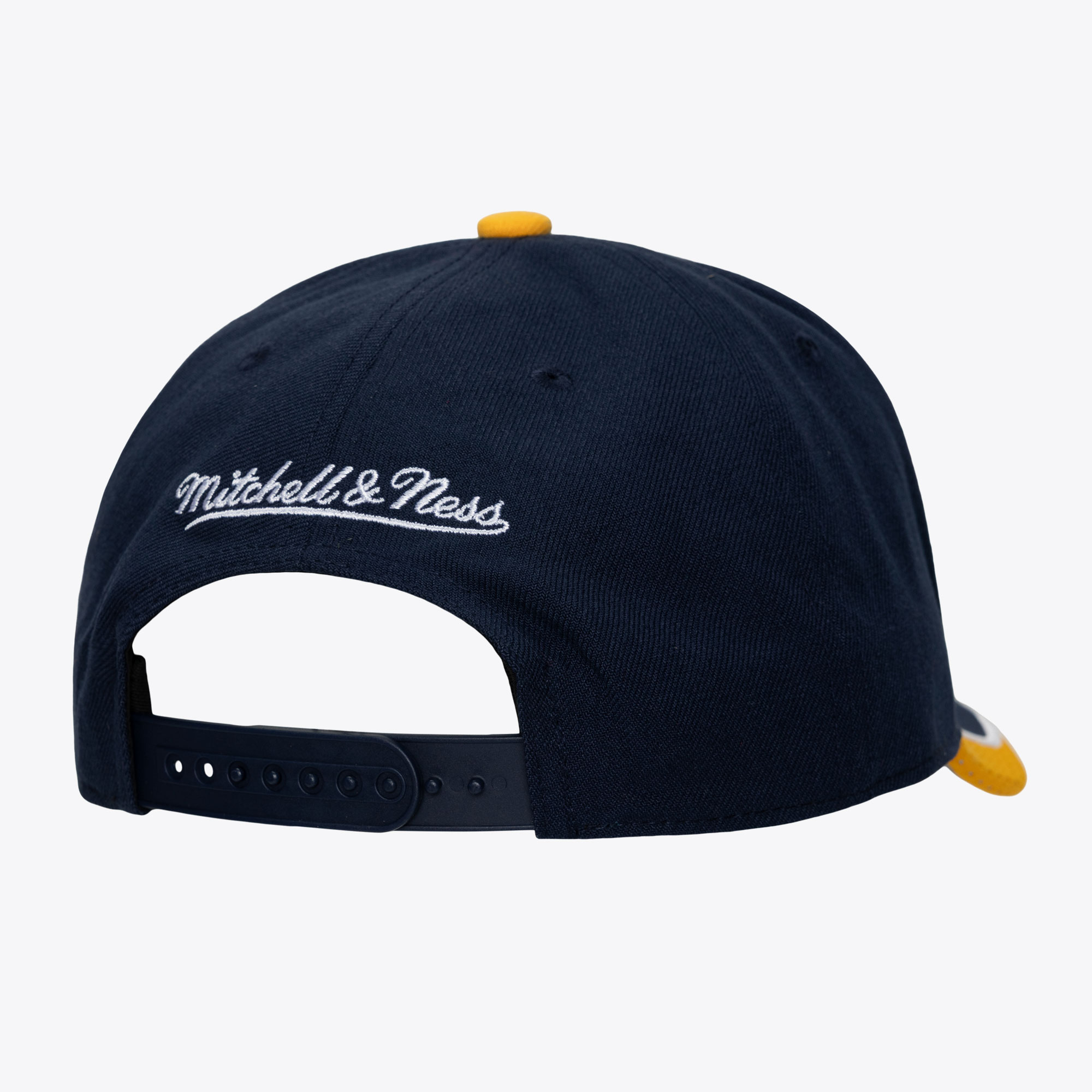 Golden State Warriors Mitchell & Ness Game Day Pro Hardwood Classics Snapback - Navy, , rebel_hi-res