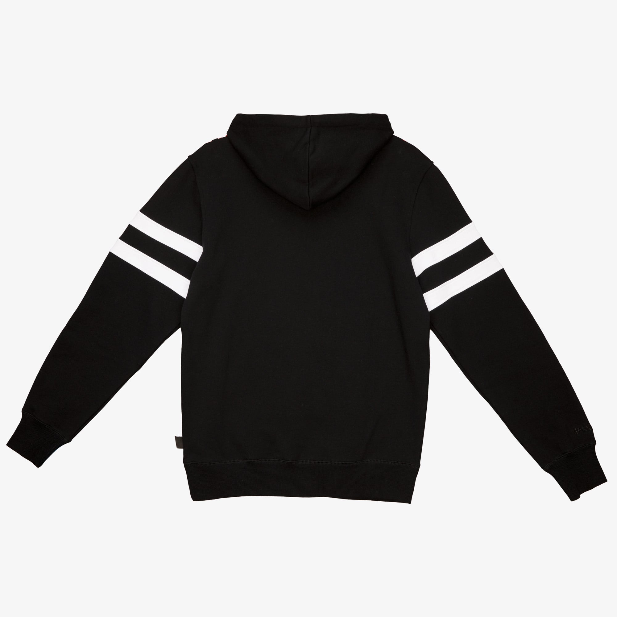 Chicago Bulls Mitchell & Ness Substantial Fleece Hoodie - Black - Mens, , rebel_hi-res
