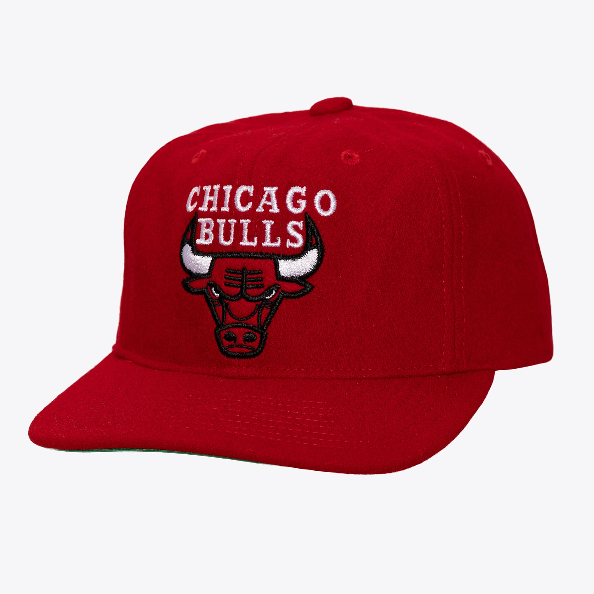 Chicago Bulls Mitchell & Ness Retro Sport Strapback - Red - Mens, , rebel_hi-res