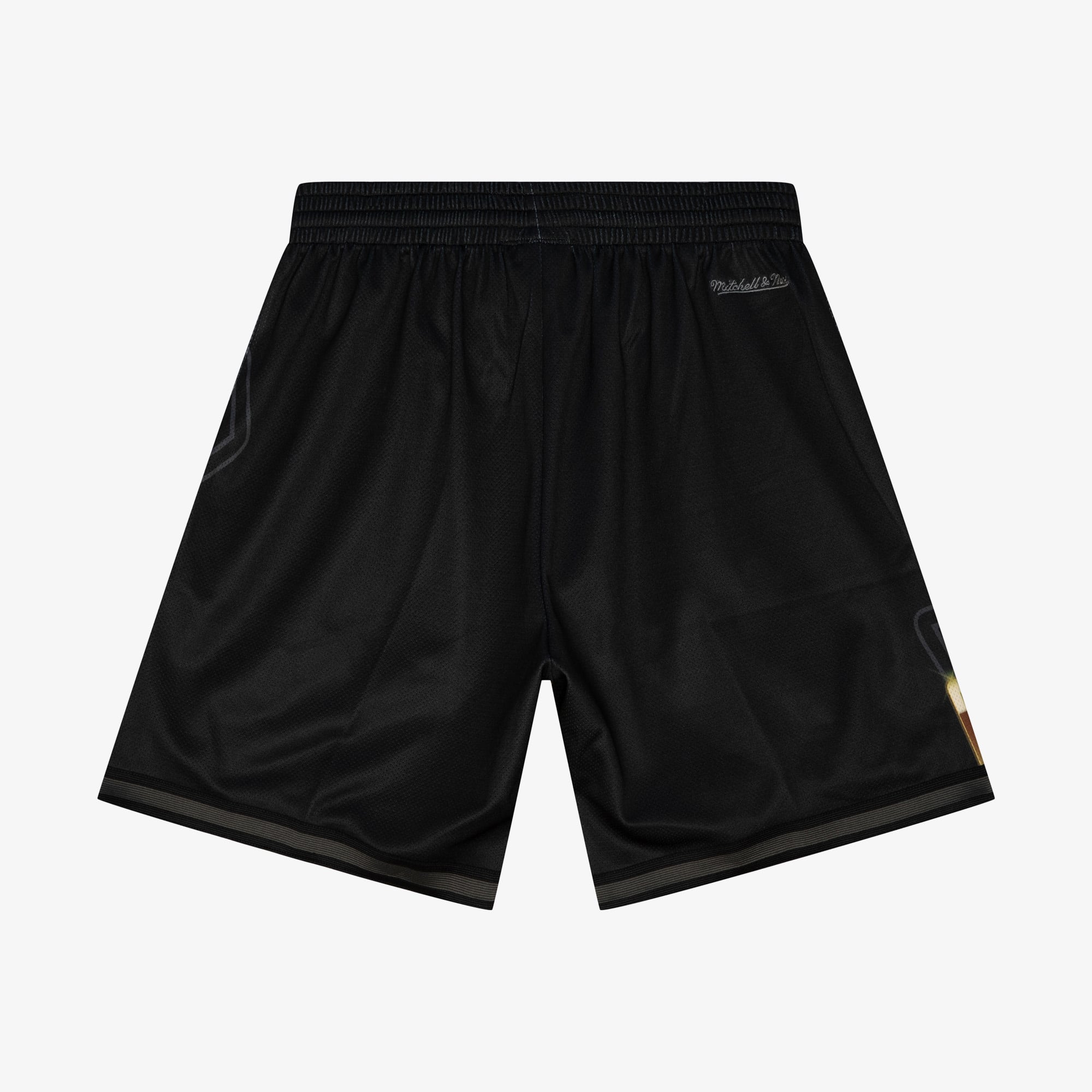 Chicago Bulls Mitchell & Ness Big Face 4.0 Fashion Shorts - Black - Mens, , rebel_hi-res