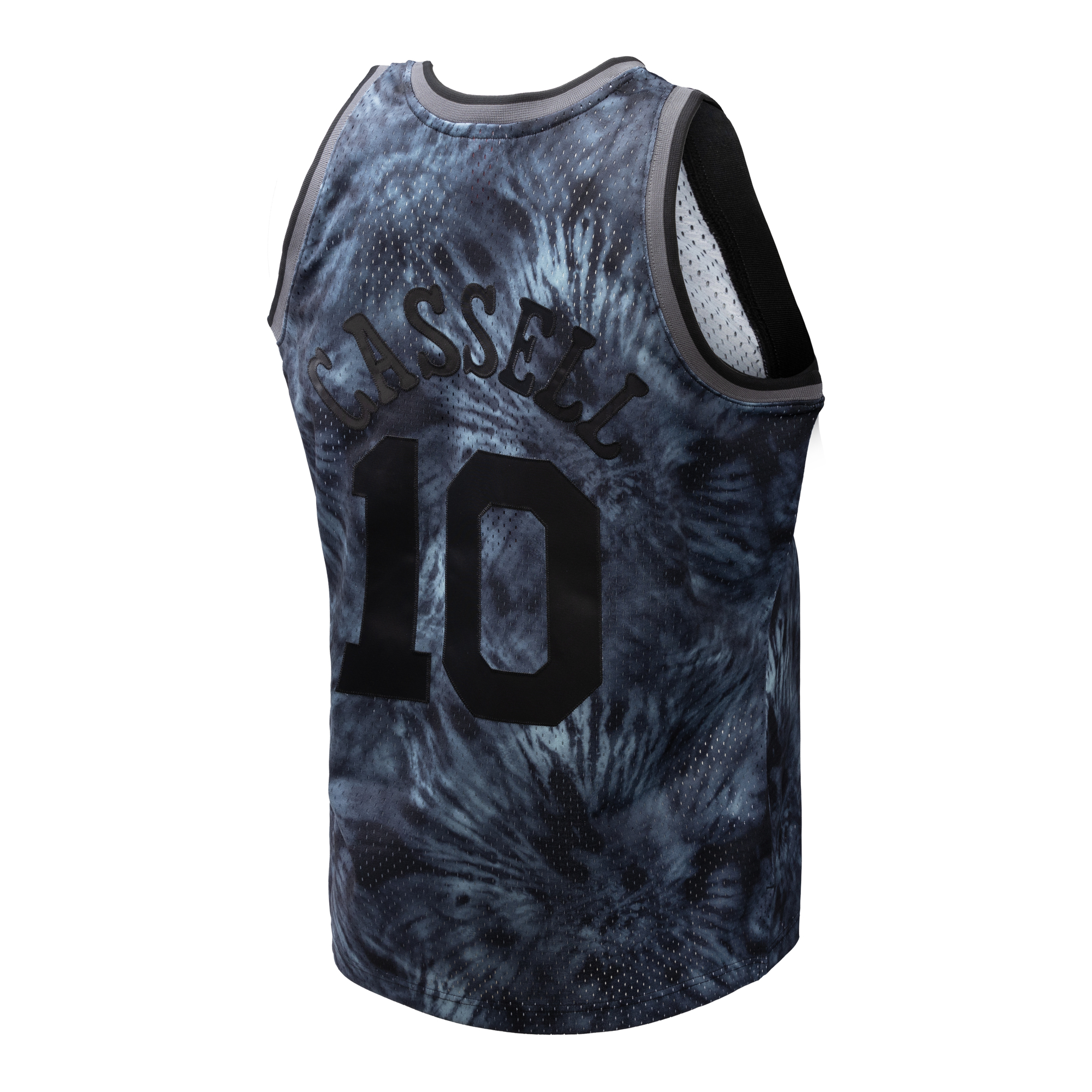 Houston Rockets Mitchell & Ness Sam Cassell 1993 Tie Dye Swingman Jersey - Purple/Black, , rebel_hi-res