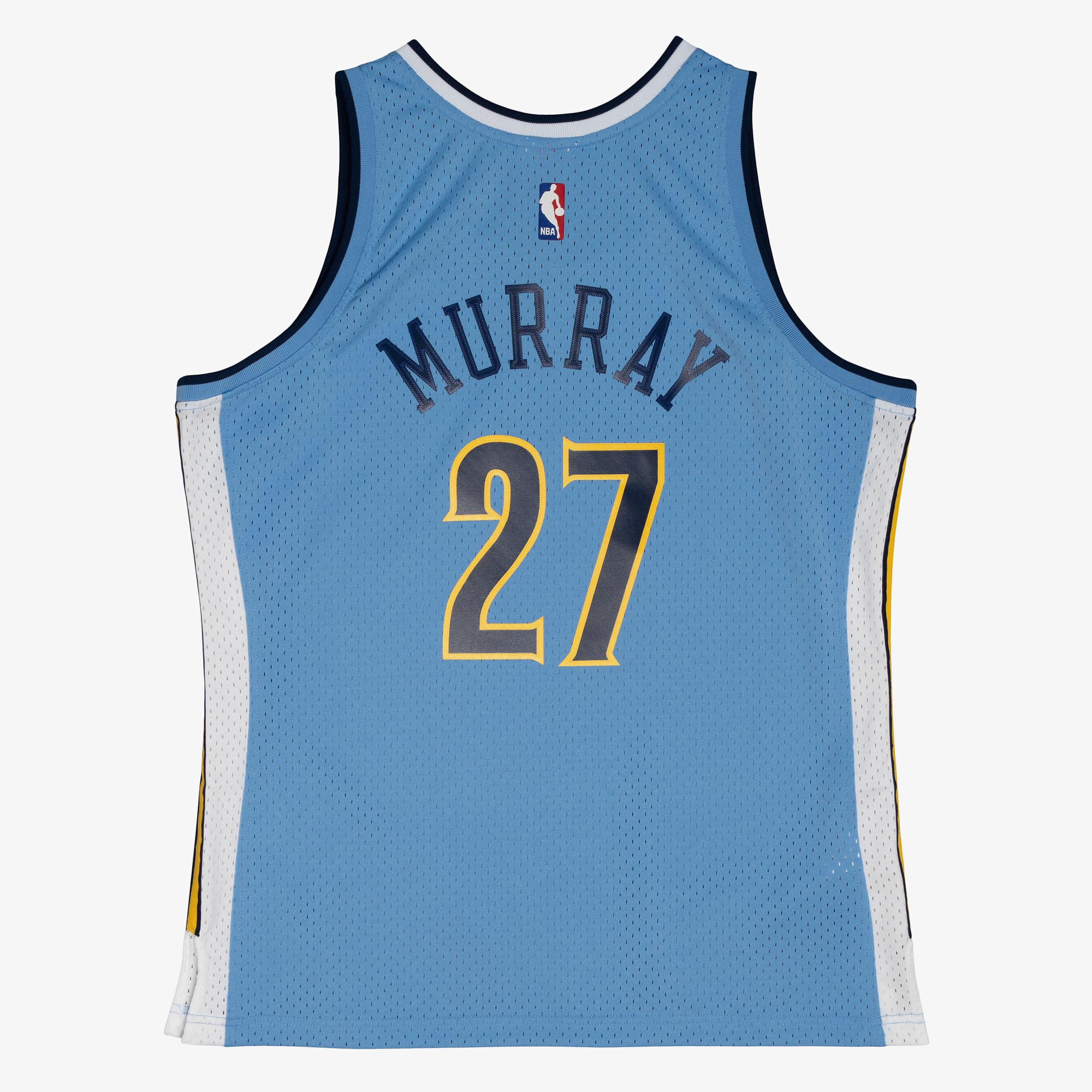 Denver Nuggets Mitchell & Ness Jamal Murray 2016 Road Jersey - Columbia Blue, , rebel_hi-res