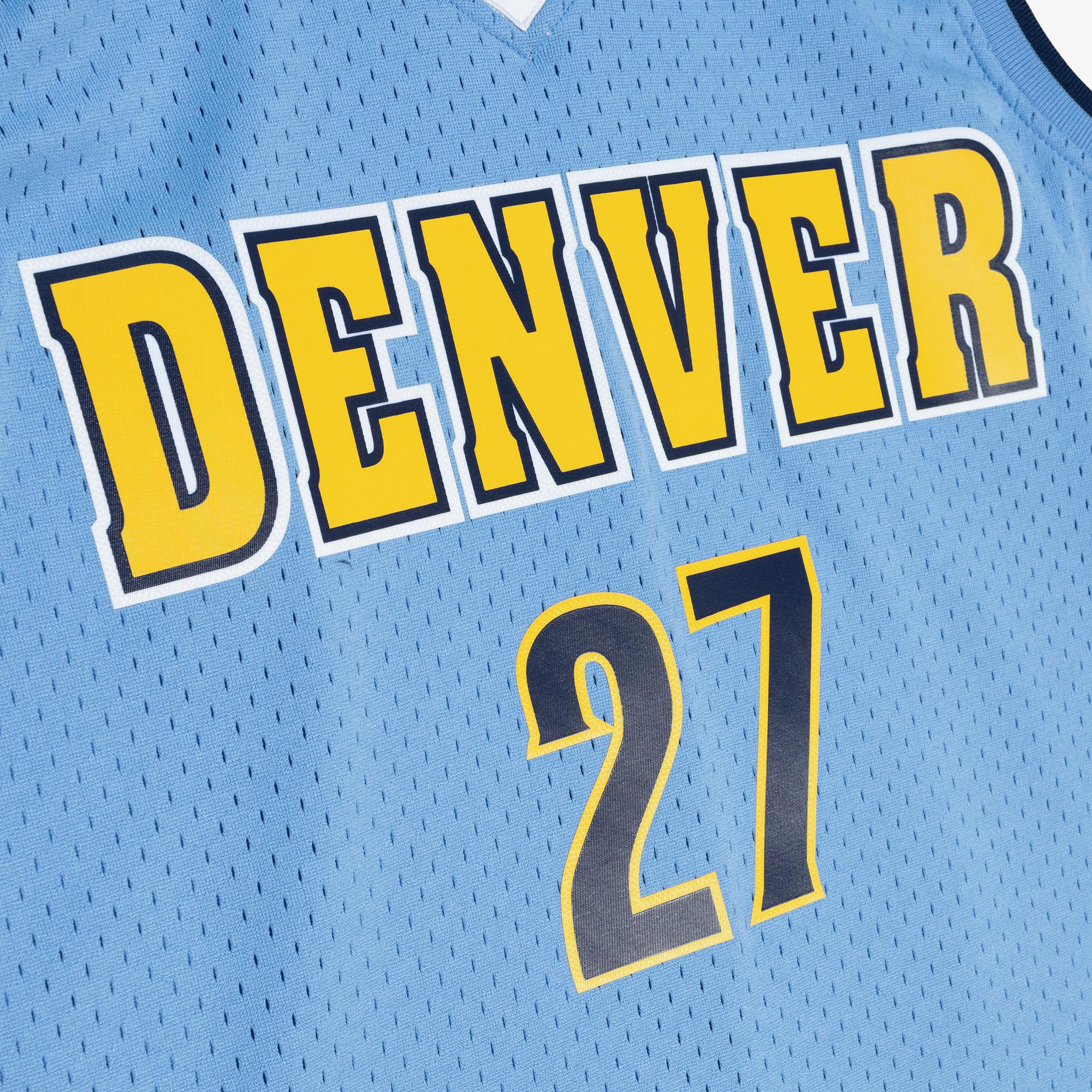 Denver Nuggets Mitchell & Ness Jamal Murray 2016 Road Jersey - Columbia Blue, , rebel_hi-res
