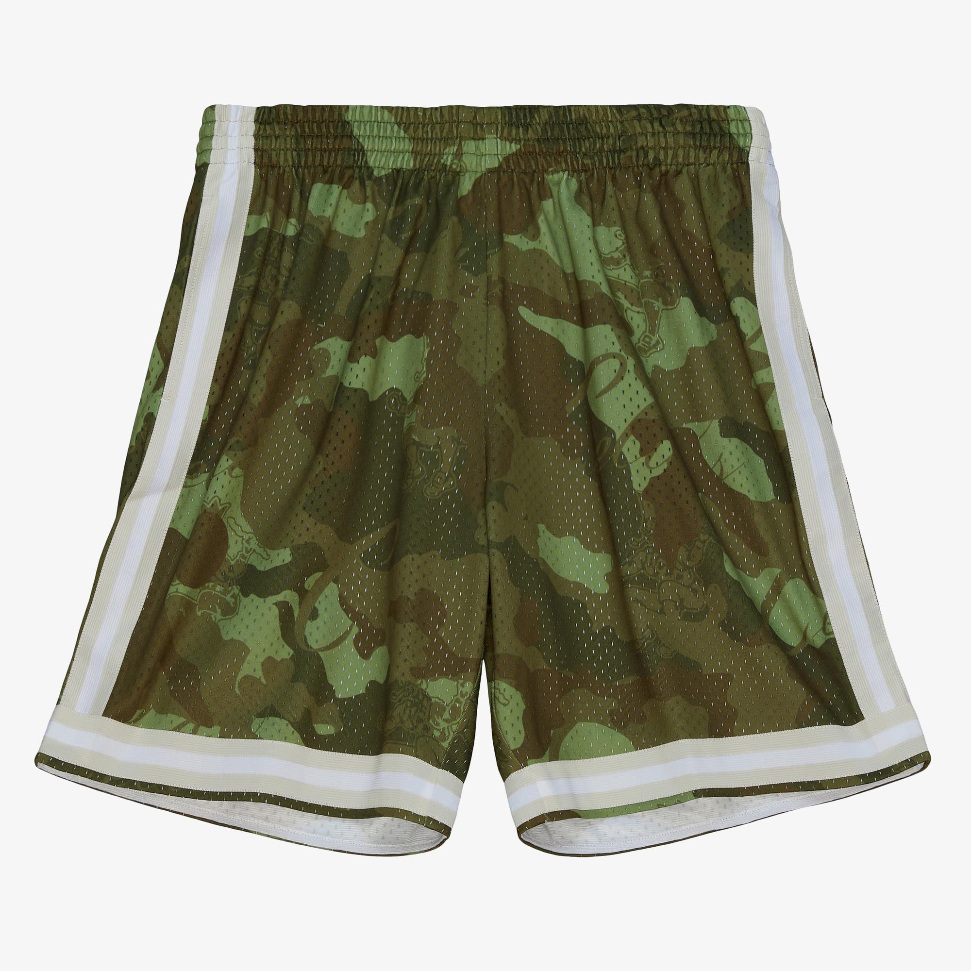 Boston Celtics Mitchell & Ness 1985 Ghost Camo Swingman Shorts - Green - Mens, , rebel_hi-res