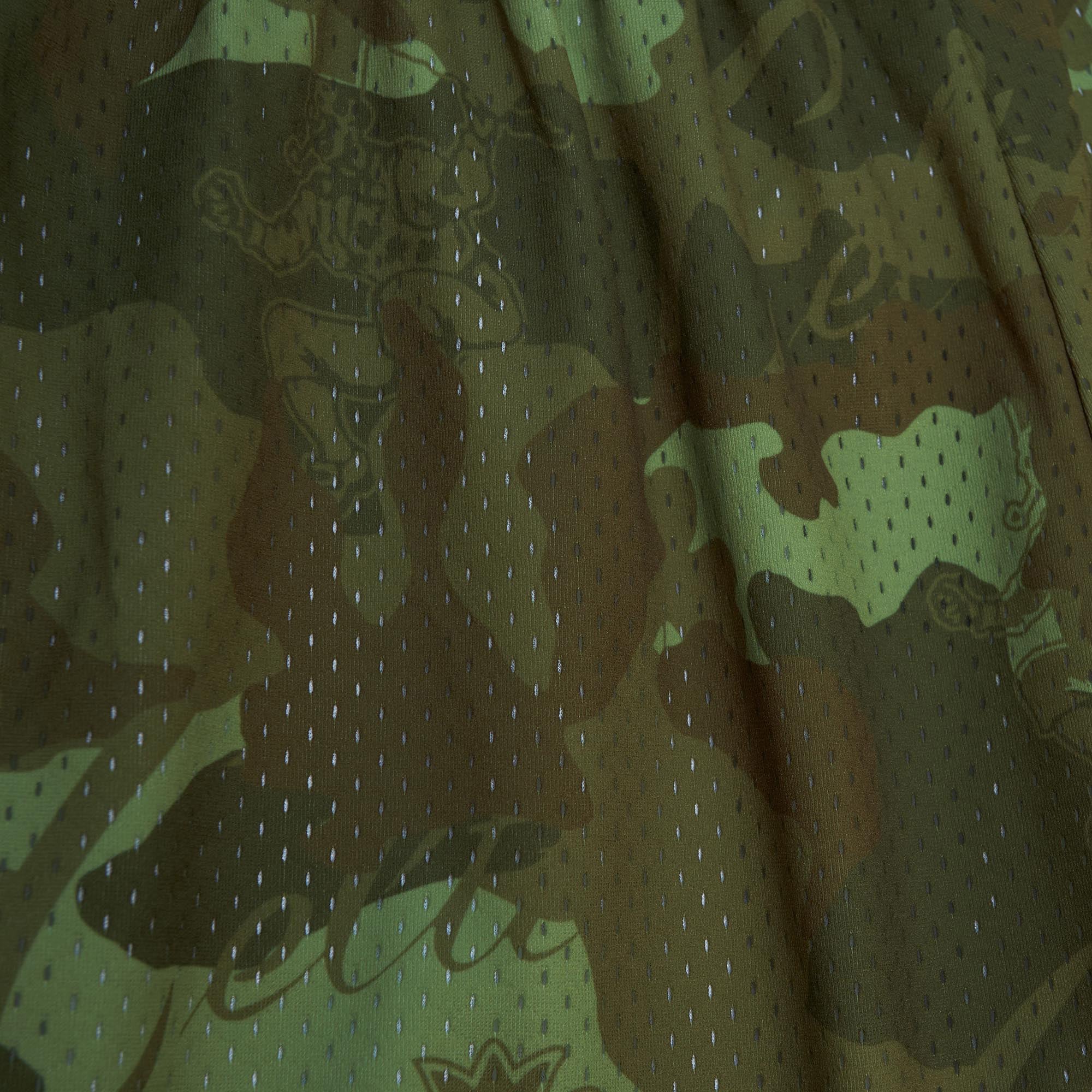 Boston Celtics Mitchell & Ness 1985 Ghost Camo Swingman Shorts - Green - Mens, , rebel_hi-res