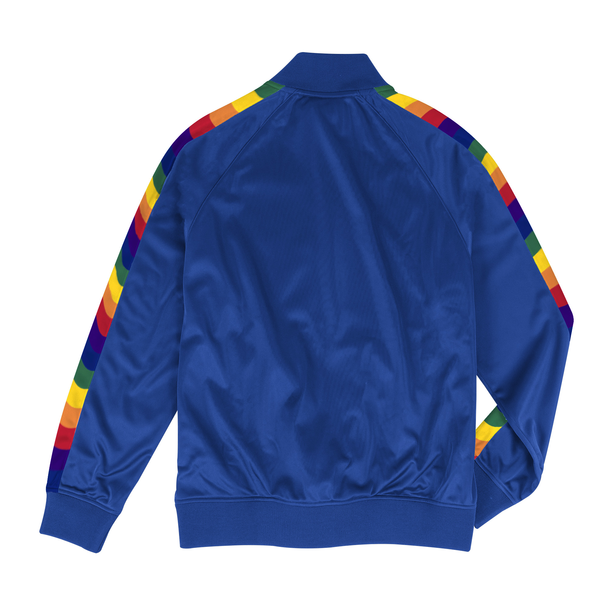 Denver Nuggets Mitchell & Ness Track Jacket - Royal Blue - Mens, , rebel_hi-res