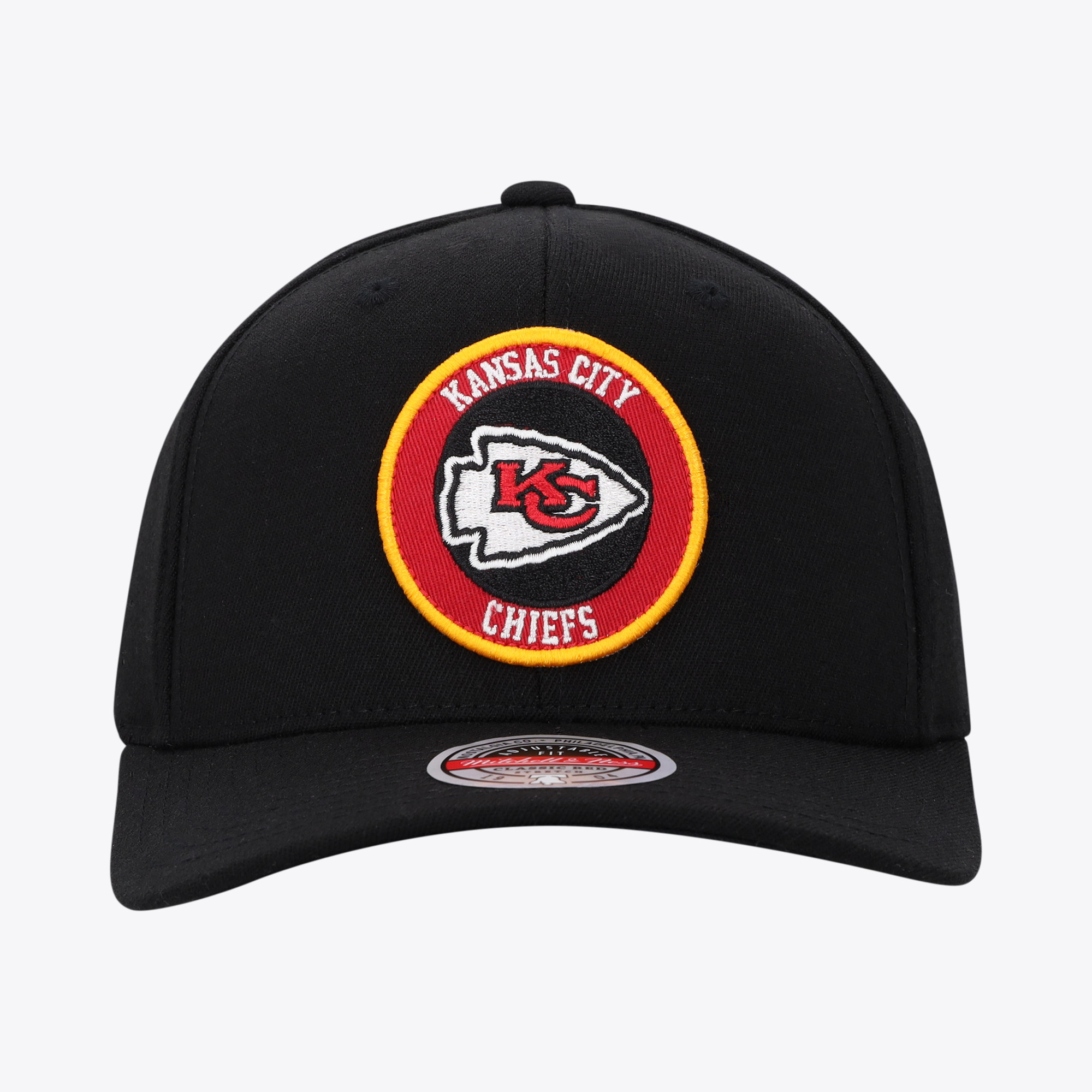 Kansas City Chiefs Mitchell & Ness Alleyoop Classic Red Cap - Black - Mens, , rebel_hi-res