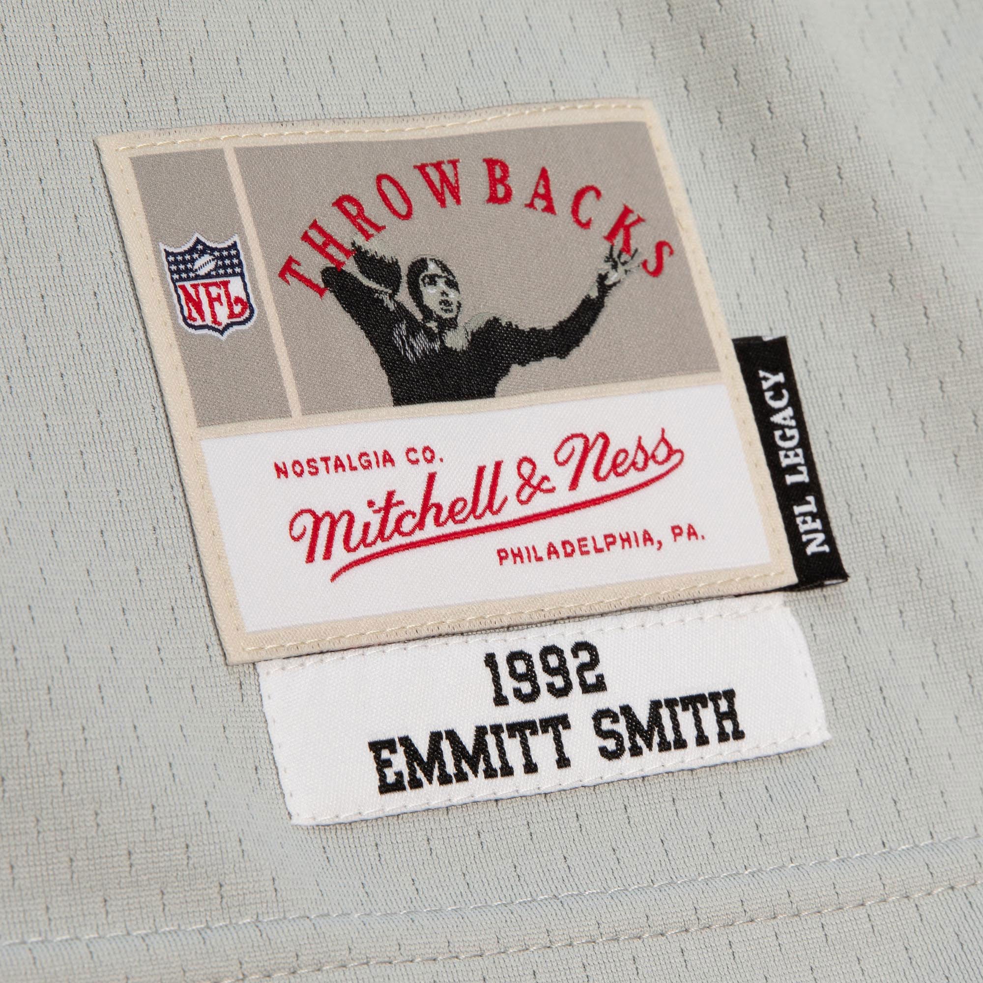 Dallas Cowboys Mitchell & Ness Emmitt Smith 1992 Split Legacy Authentic Jersey, , rebel_hi-res