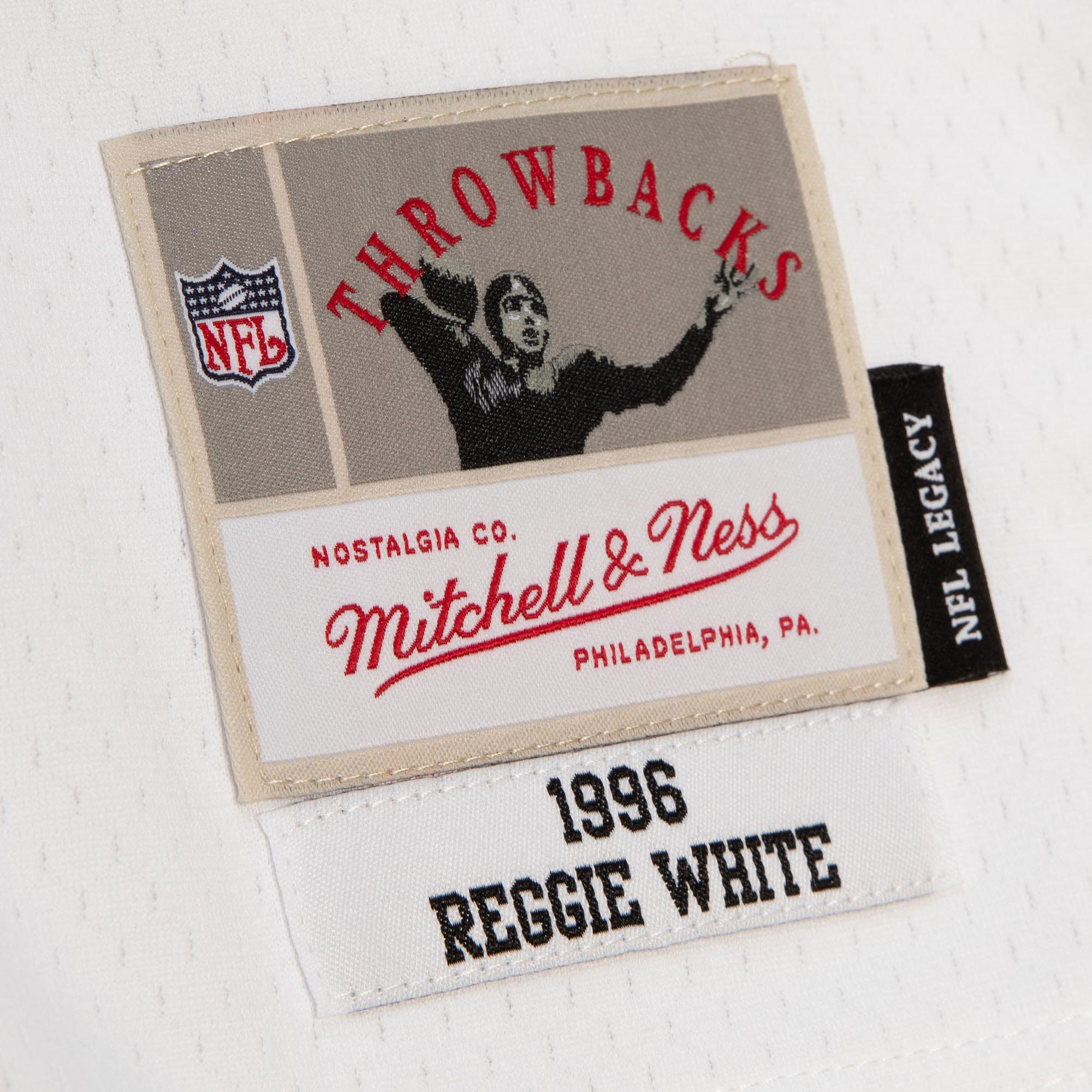 Green Bay Packers Mitchell & Ness Reggie White 1996 Split Legacy Authentic Jersey - Green/White, , rebel_hi-res