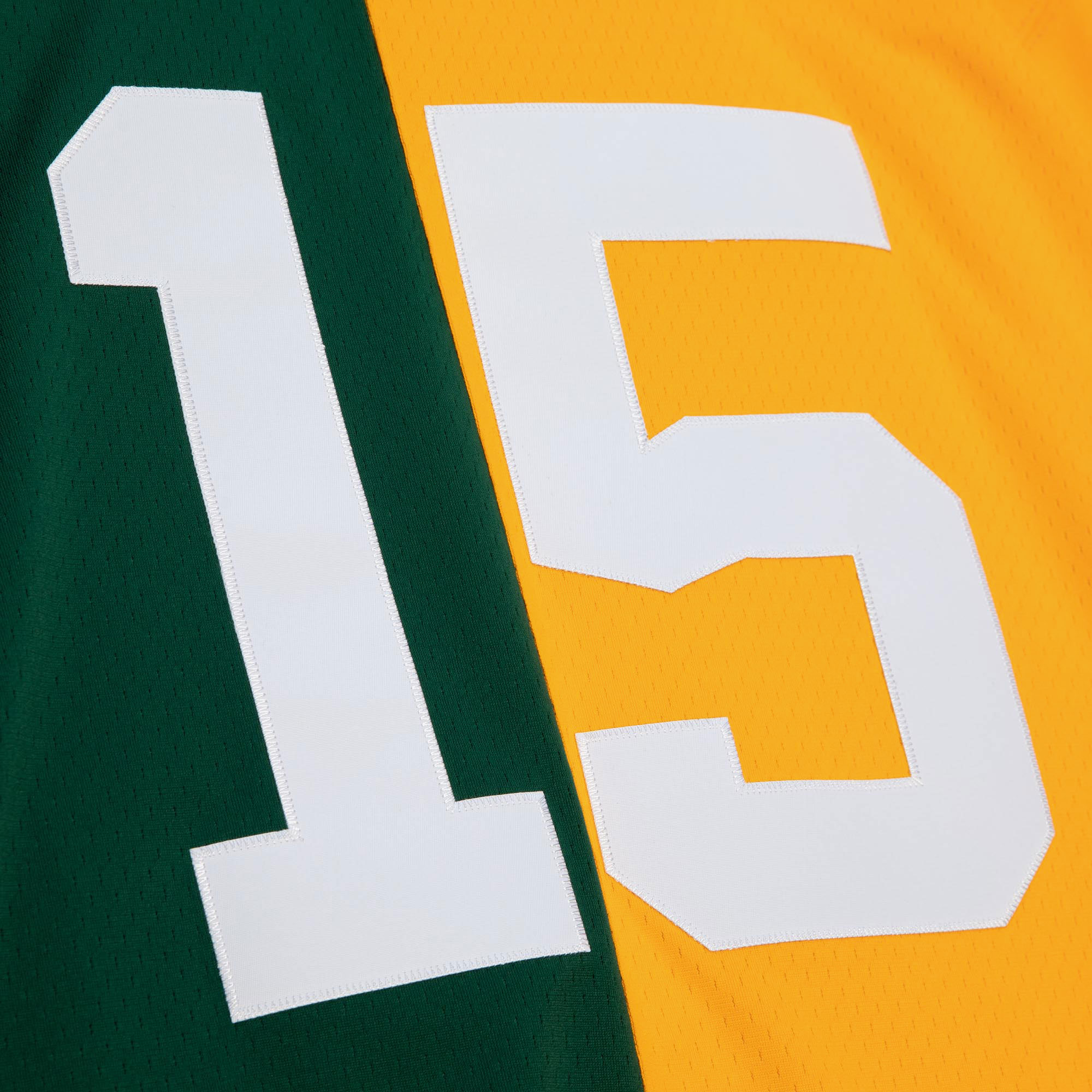 Green Bay Packers Mitchell & Ness Bart Starr 1969 Split Legacy Authentic Jersey - Green/Gold, , rebel_hi-res