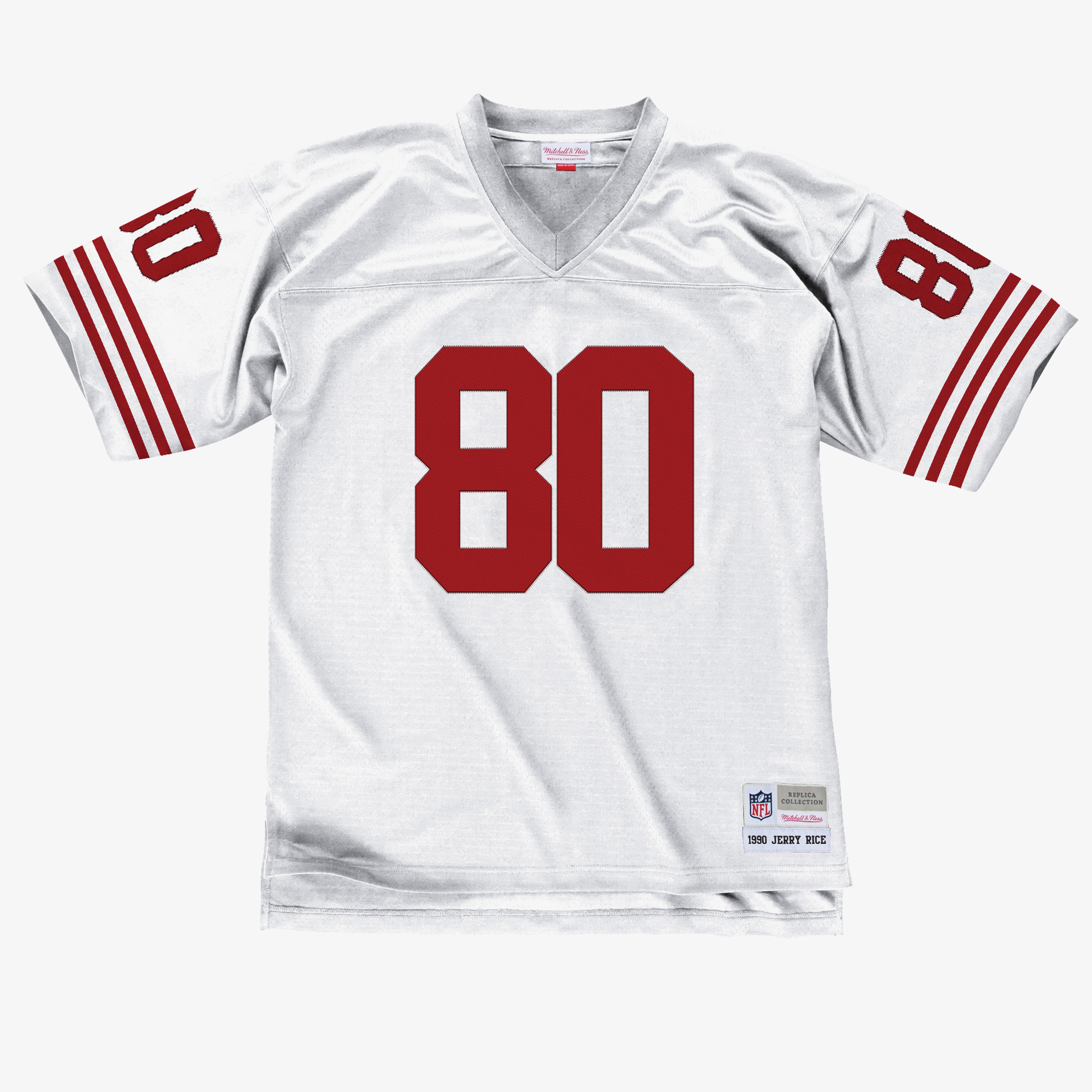 San Francisco 49ers Mitchell & Ness Jerry Rice 1990 Legacy Authentic Jersey - White, , rebel_hi-res