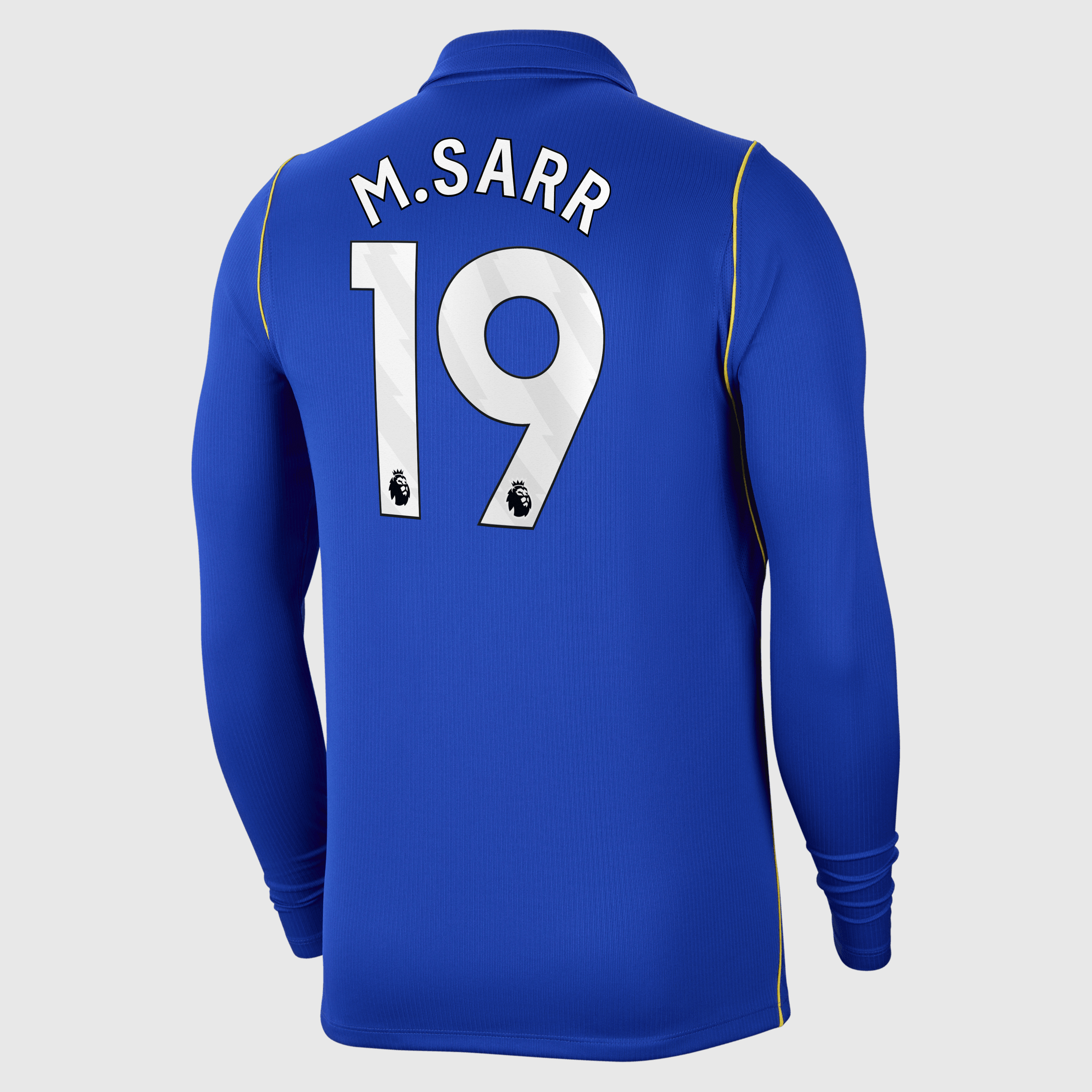 Chelsea Nike Home Stadium Shirt 2026-27 - Long Sleeve with M.Sarr 19 printing, , rebel_hi-res