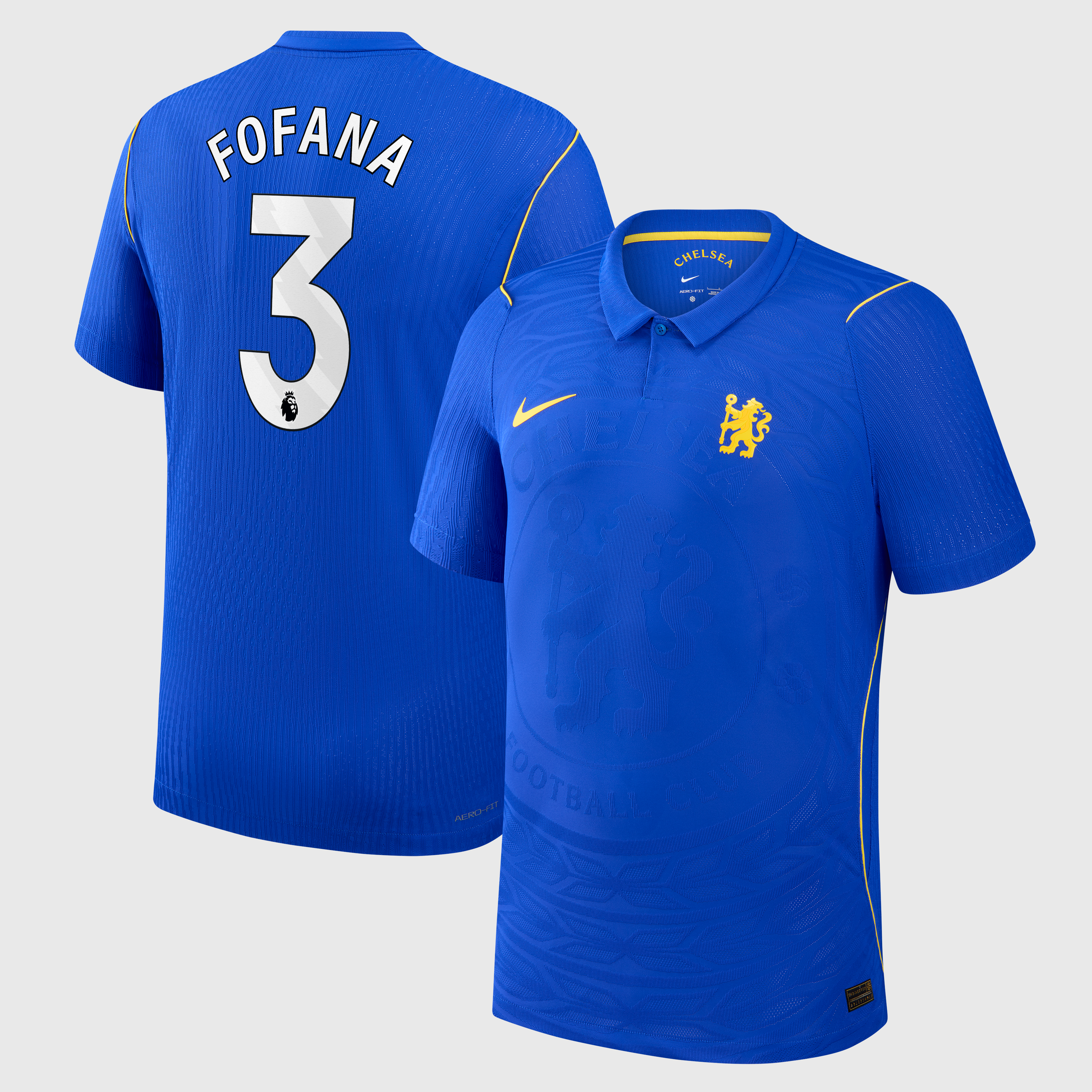 Chelsea Nike Home Aero-FIT Match Shirt 2026-27 with Fofana 3 printing, , rebel_hi-res