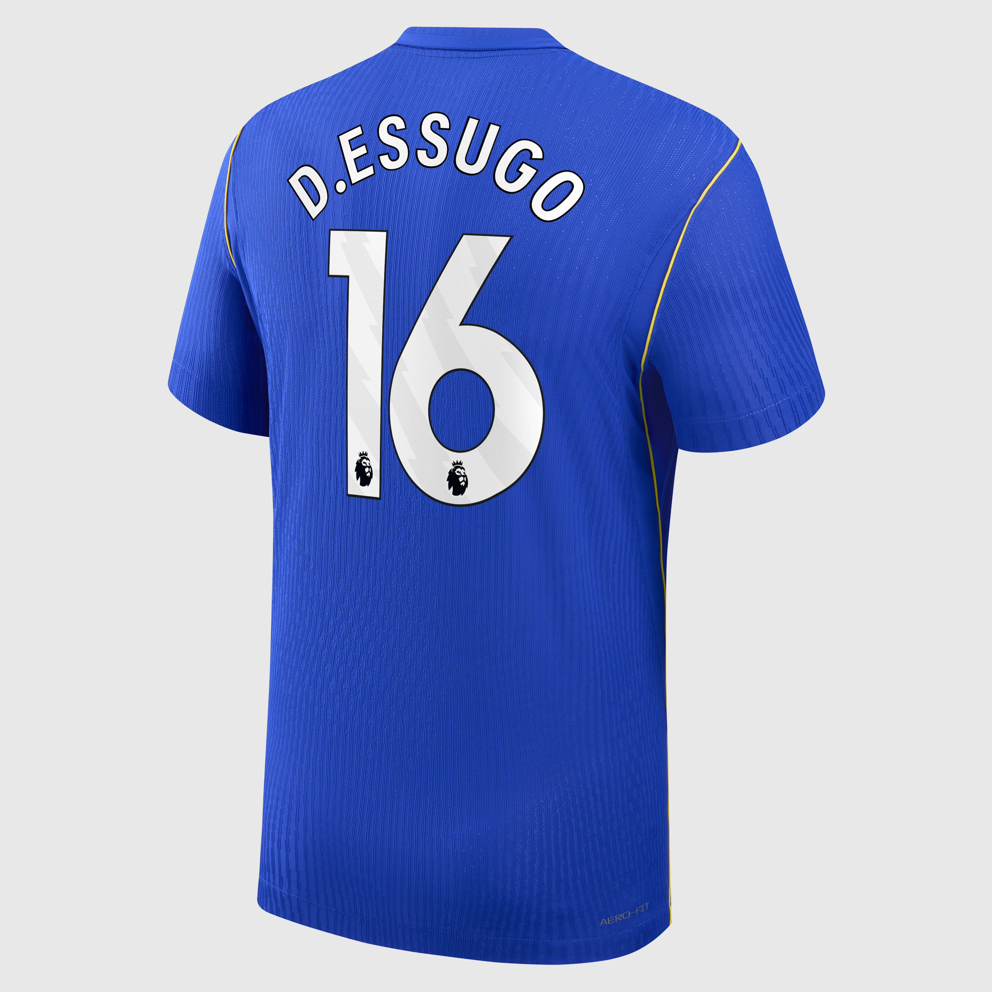 Chelsea Nike Home Aero-FIT Match Shirt 2026-27 with D.Essugo 14 printing, , rebel_hi-res