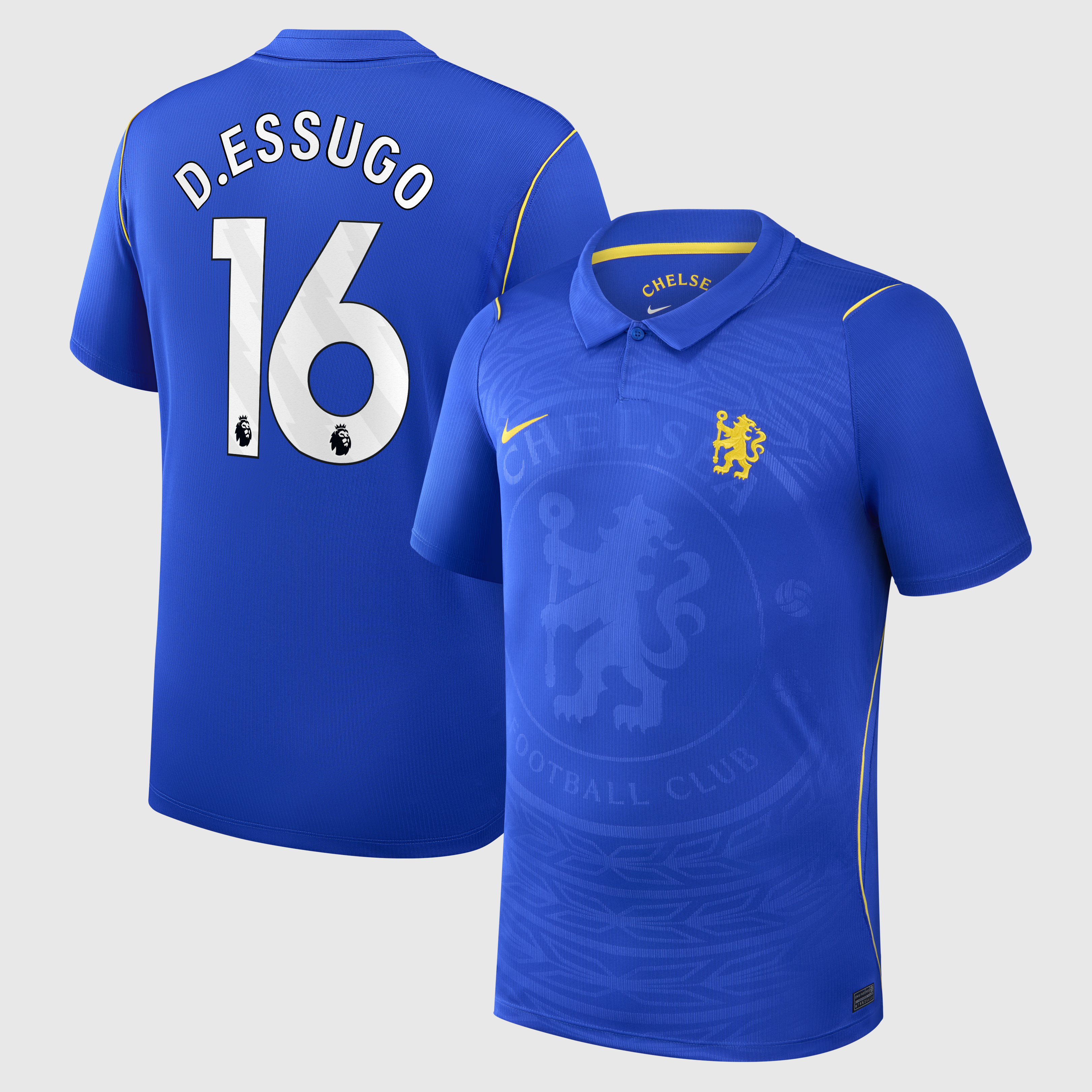 Chelsea Nike Home Stadium Shirt 2026-27 with D.Essugo 14 printing, , rebel_hi-res