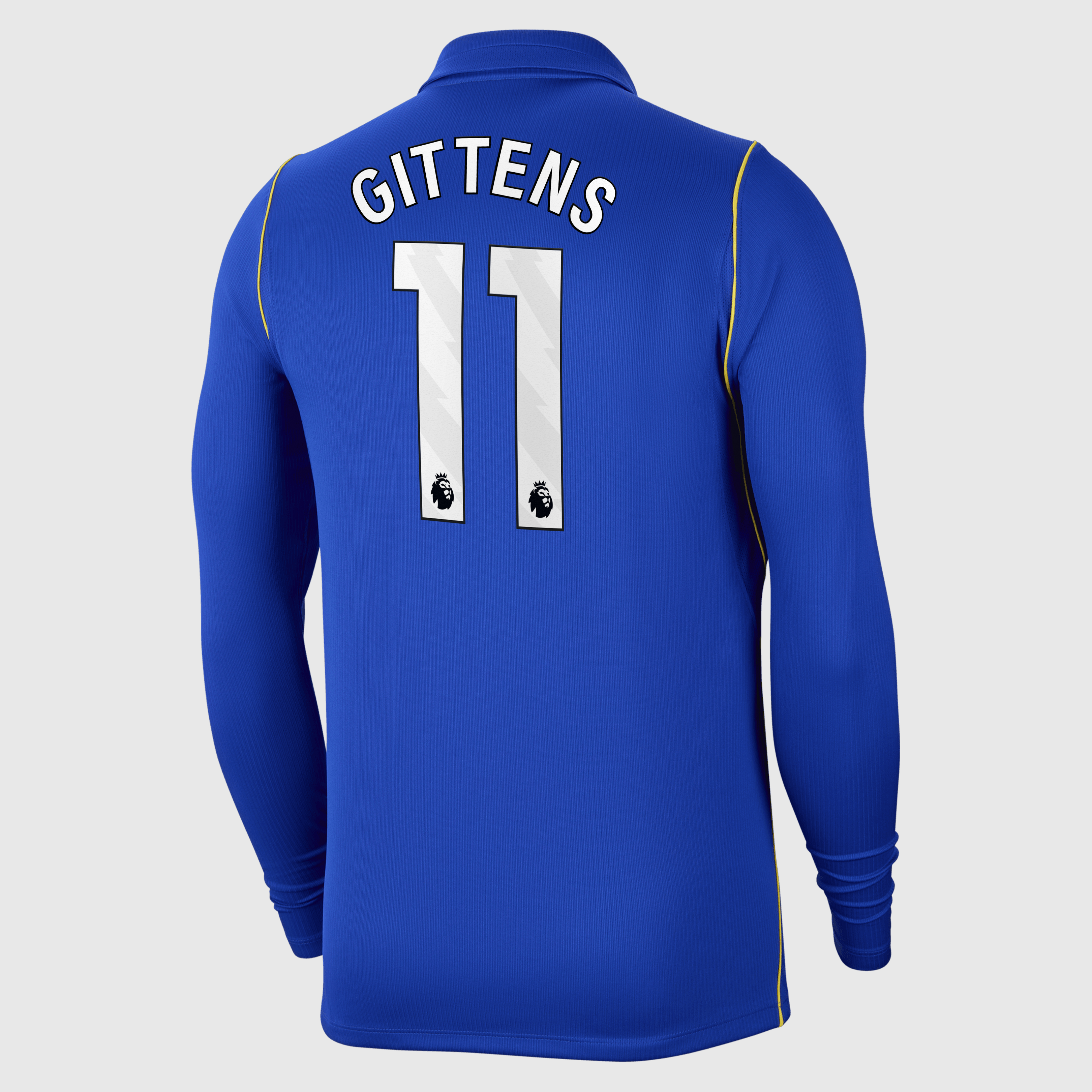 Chelsea Nike Home Stadium Shirt 2026-27 - Long Sleeve with Gittens 11 printing, , rebel_hi-res