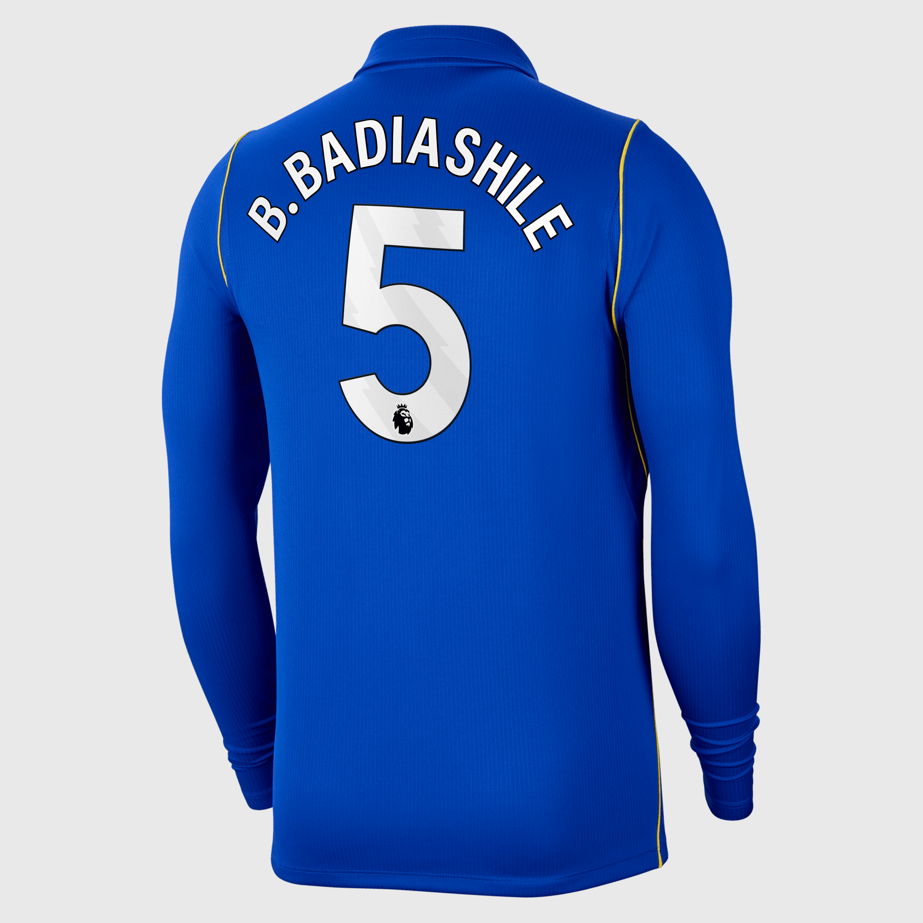 Chelsea Nike Home Stadium Shirt 2026-27 - Long Sleeve with B. Badiashile 5 printing, , rebel_hi-res