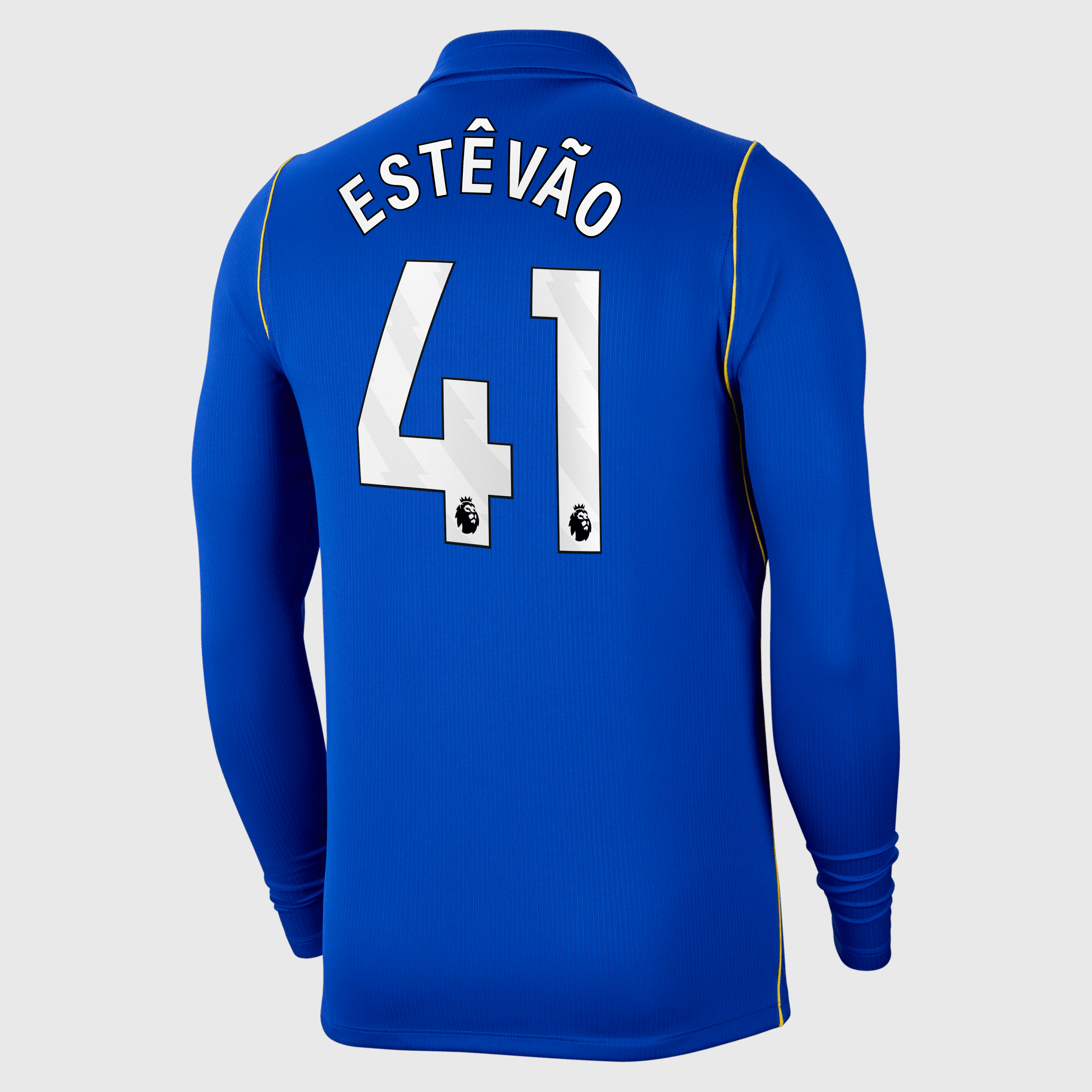 Chelsea Nike Home Stadium Shirt 2026-27 - Long Sleeve with Est&ecirc;v&atilde;o 41 printing, , rebel_hi-res