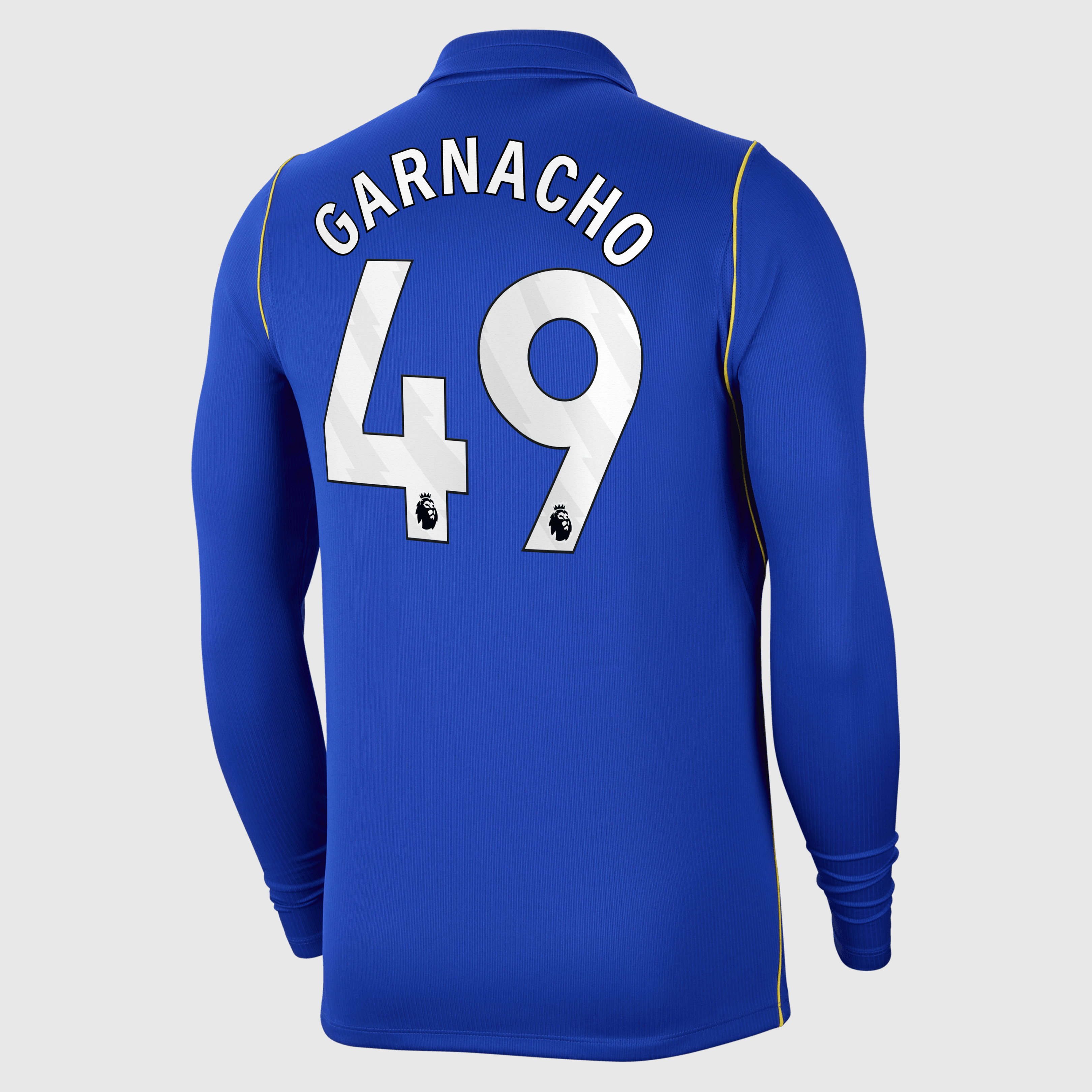 Chelsea Nike Home Stadium Shirt 2026-27 - Long Sleeve with Garnacho 49 printing, , rebel_hi-res