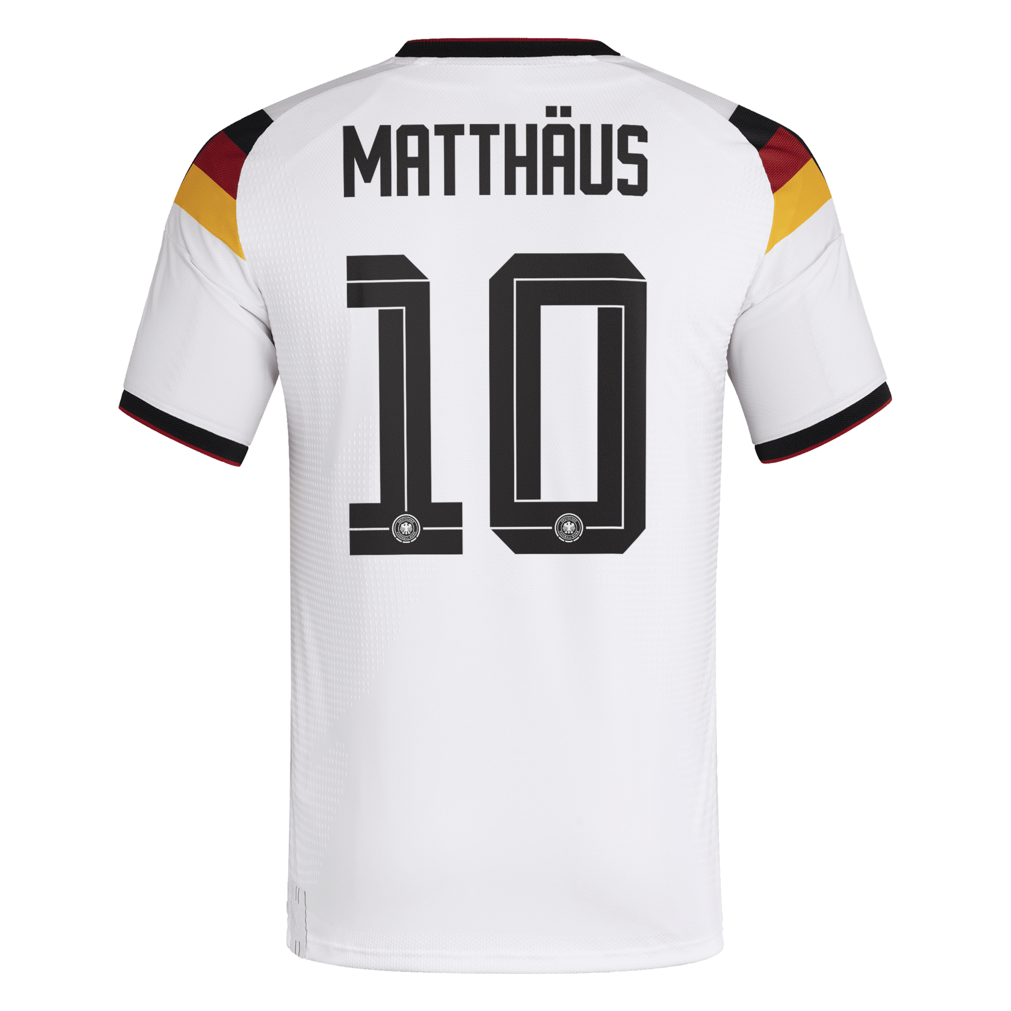 Germany National Team adidas Home Authentic Shirt 2026 with Matth&auml;us 10 printing, , rebel_hi-res