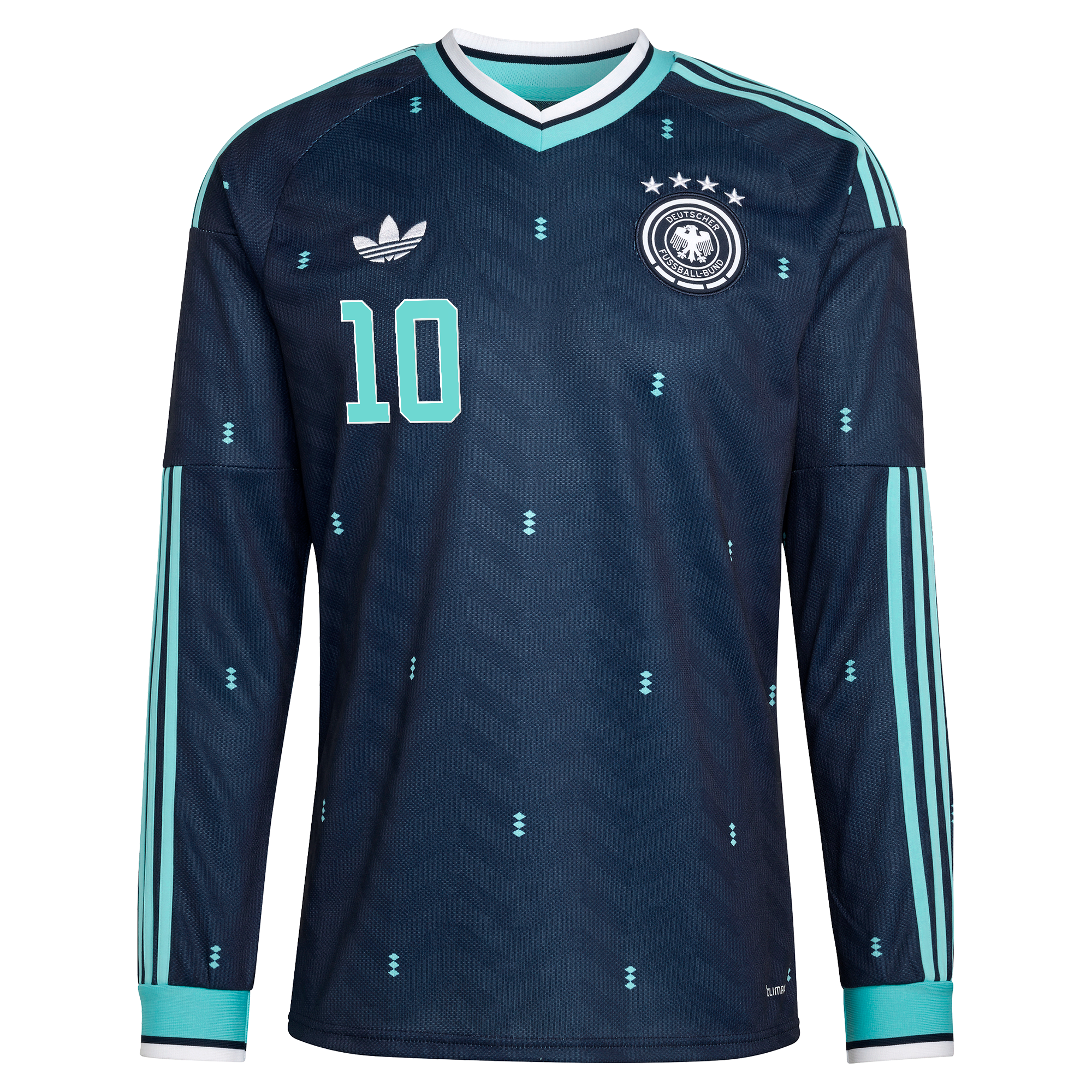 Germany National Team adidas Away Shirt 2026 - Long Sleeve with Matth&auml;us 10 printing, , rebel_hi-res