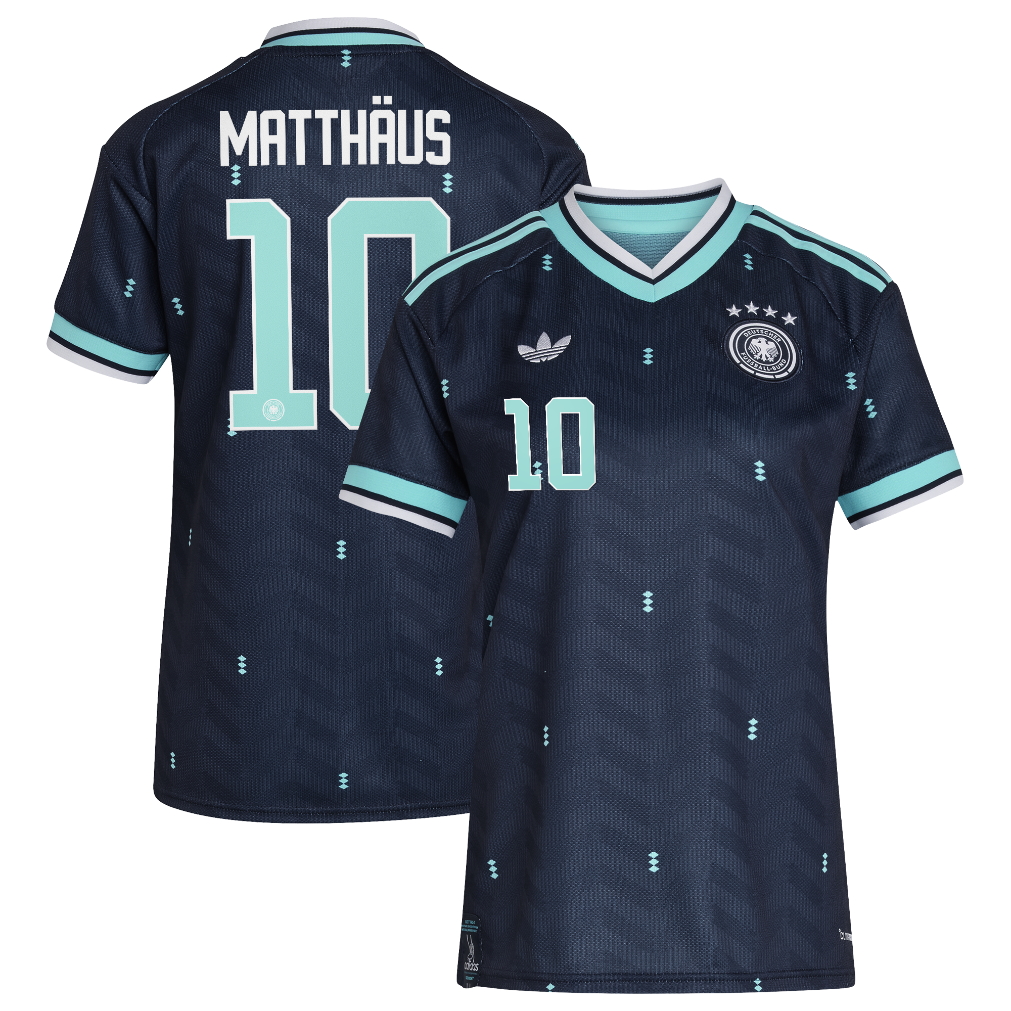 Germany National Team adidas Away Shirt 2026 - Womens with Matth&auml;us 10 printing, , rebel_hi-res
