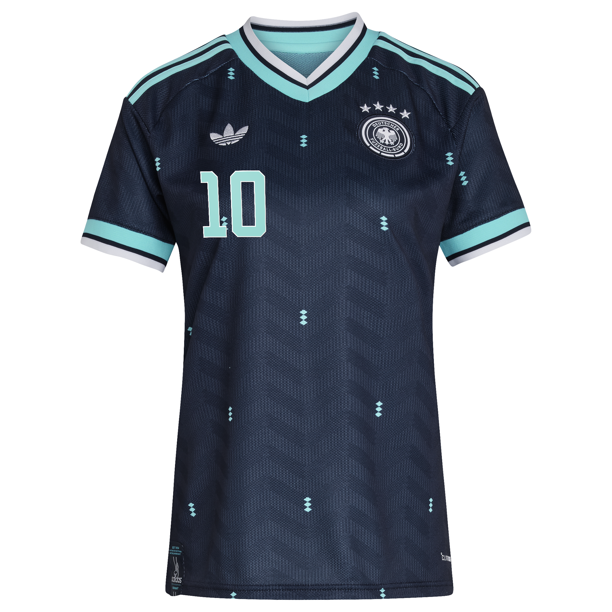 Germany National Team adidas Away Shirt 2026 - Womens with Matth&auml;us 10 printing, , rebel_hi-res
