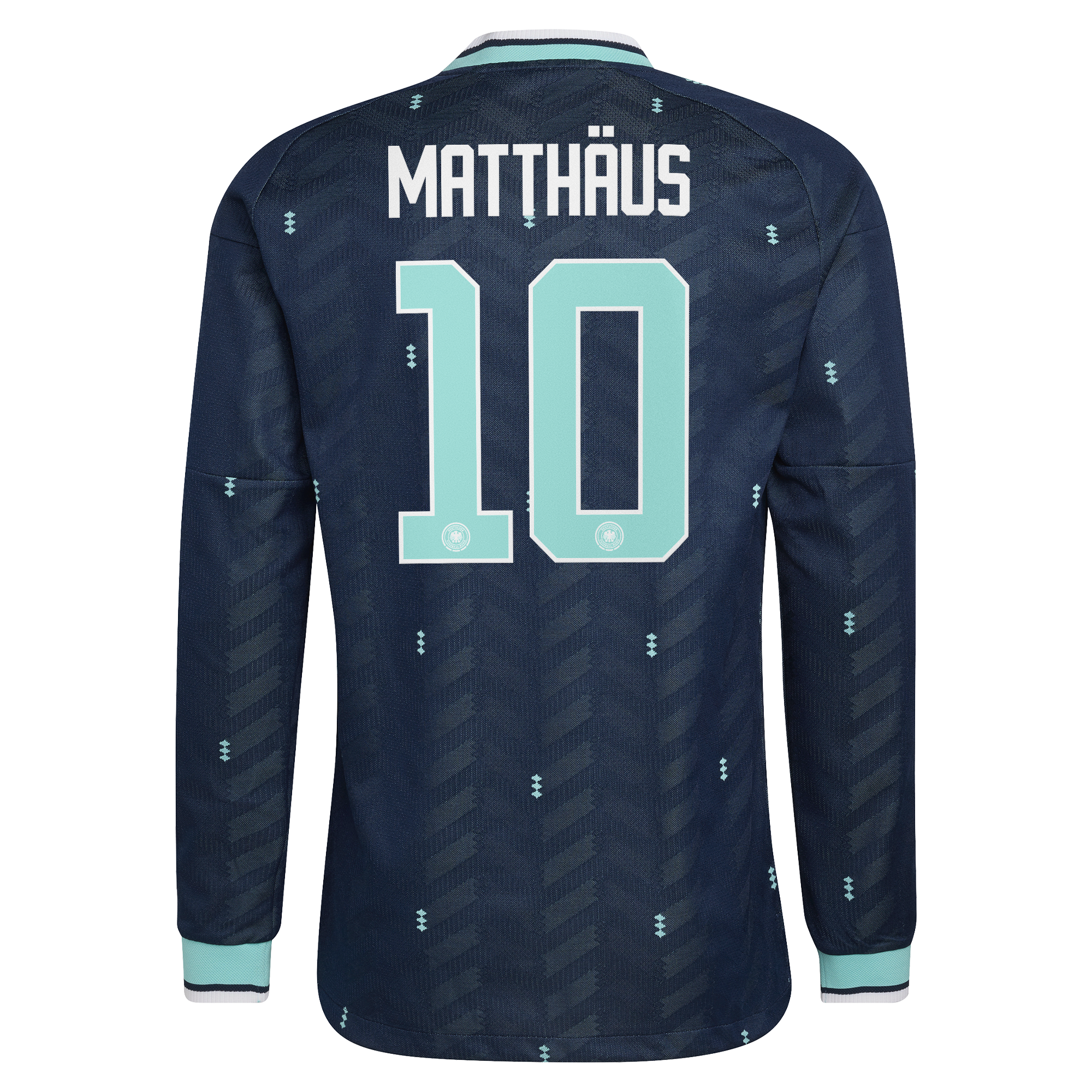Germany National Team adidas Away Authentic Shirt 2026 - Long Sleeve with Matth&auml;us 10 printing, , rebel_hi-res