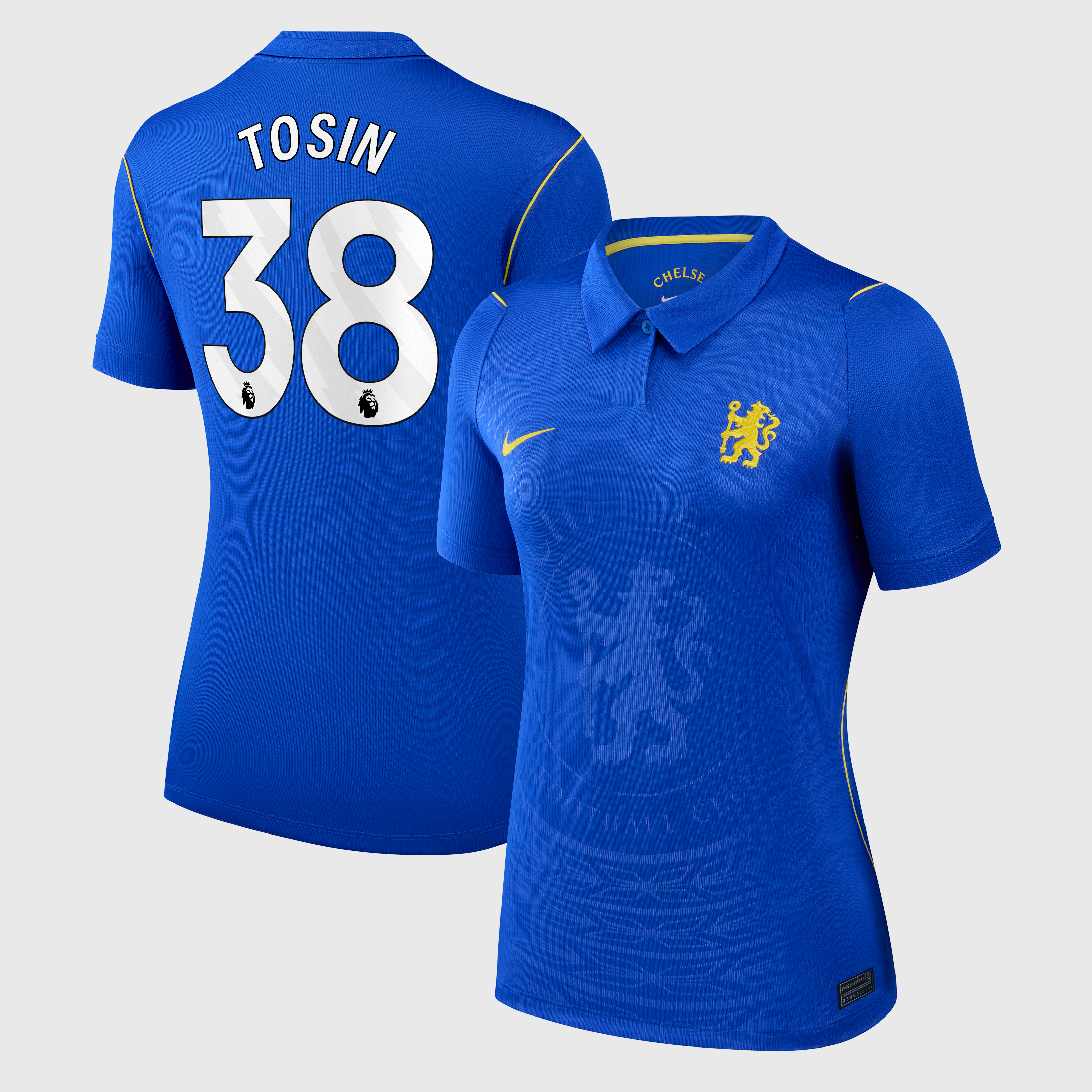 Chelsea Nike Home Stadium Shirt 2026-27 - Womens with Tosin 38 printing, , rebel_hi-res