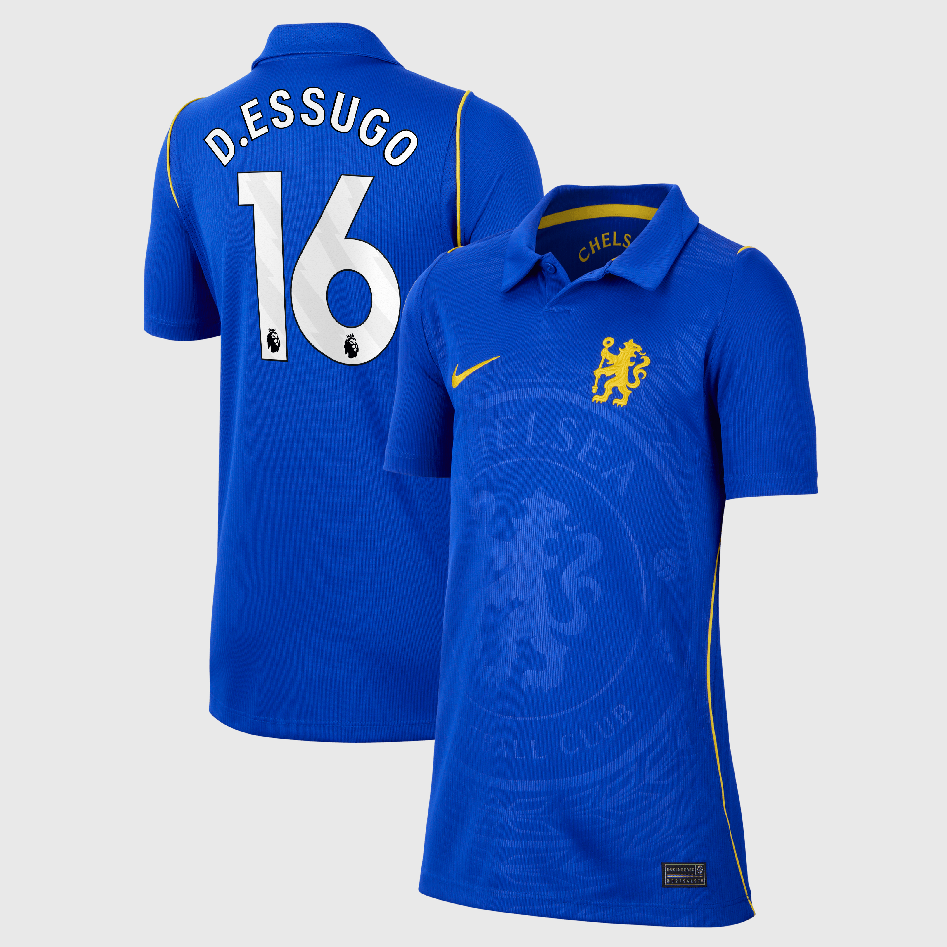 Chelsea Nike Home Stadium Shirt 2026-27 - Kids with D.Essugo 16 printing, , rebel_hi-res