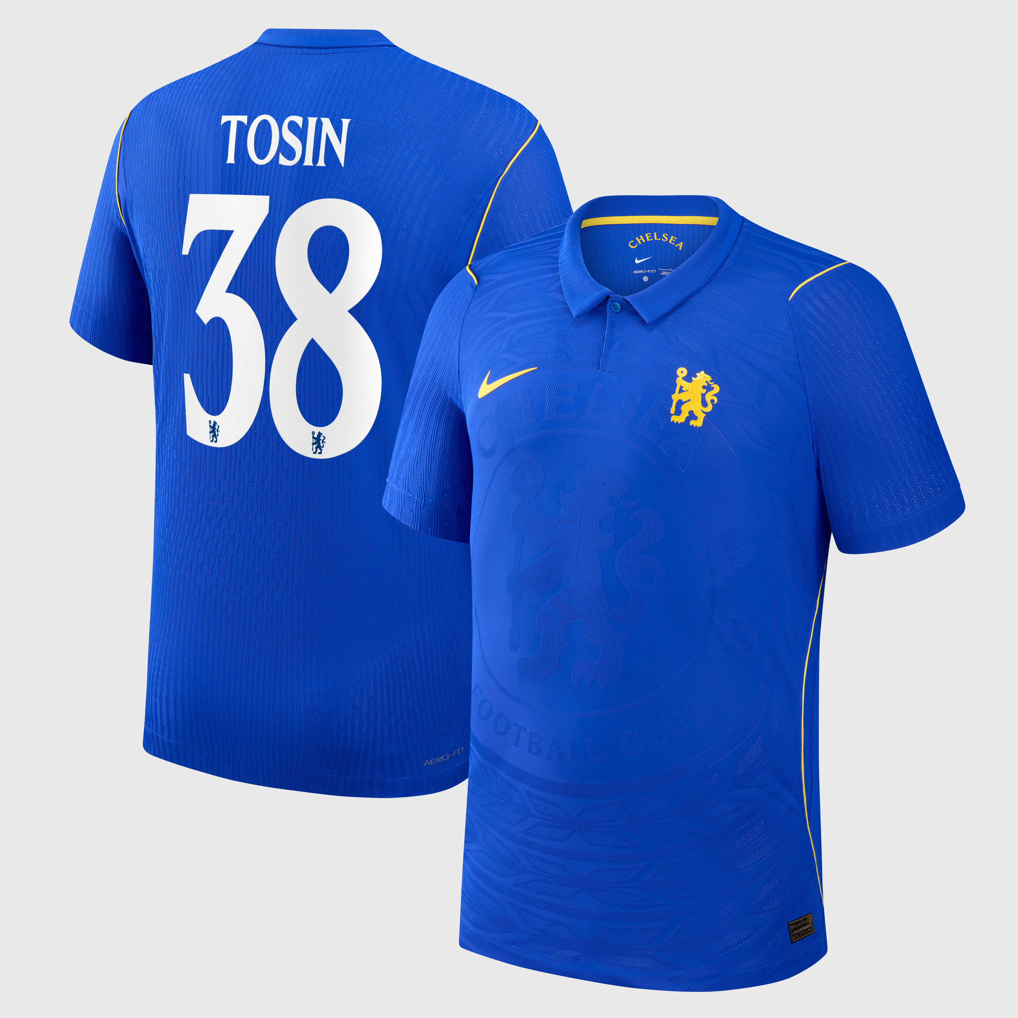 Chelsea Cup Nike Home Aero-FIT Match Shirt 2026-27 with Tosin 38 printing, , rebel_hi-res