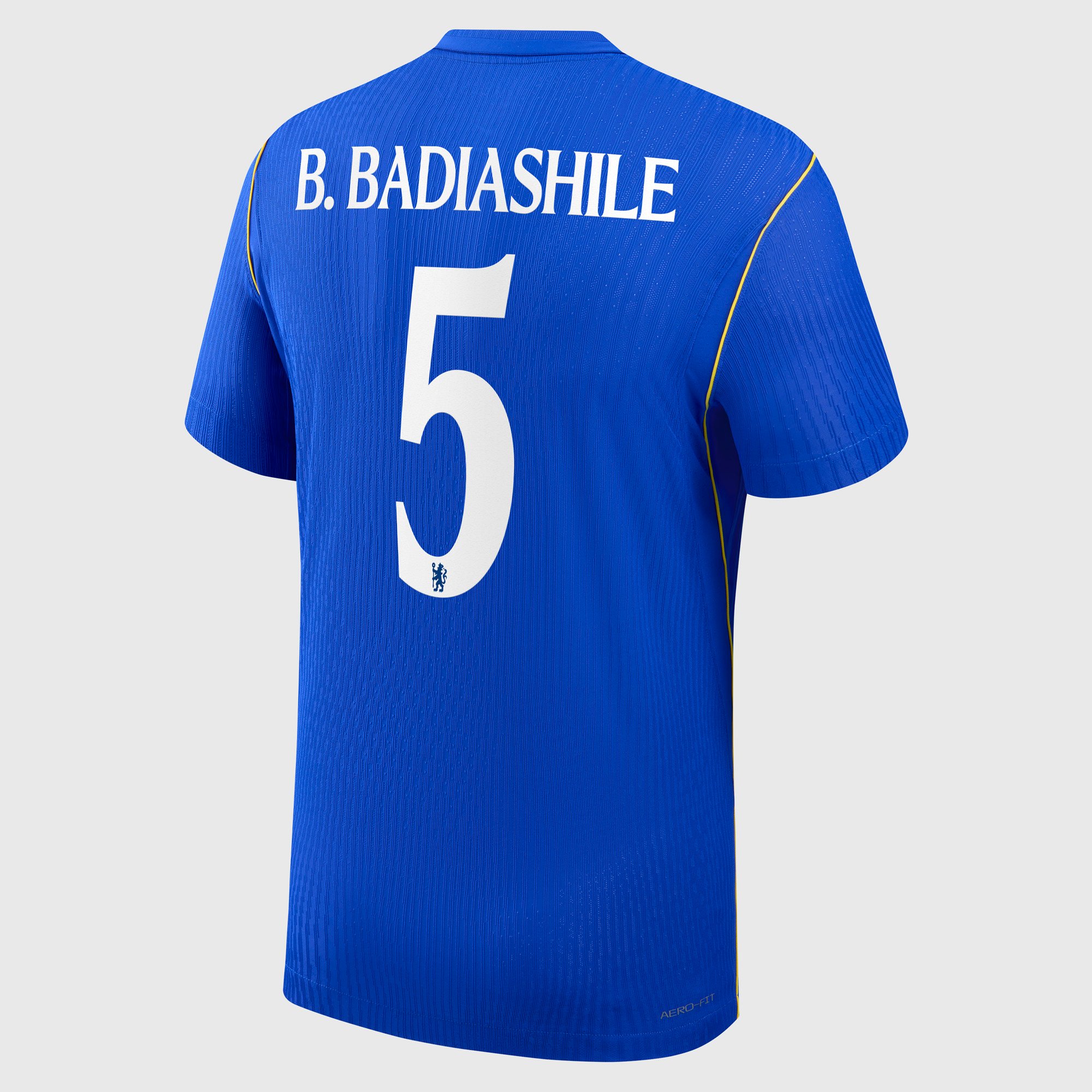 Chelsea Cup Nike Home Aero-FIT Match Shirt 2026-27 with B. Badiashile 5 printing, , rebel_hi-res