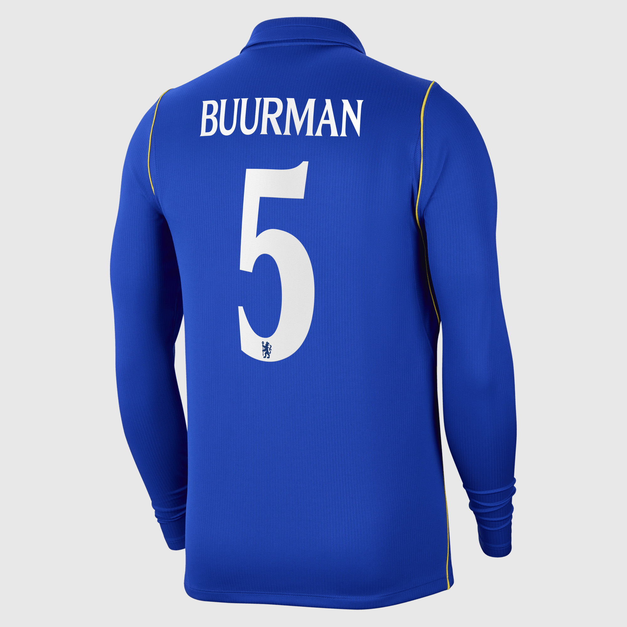 Chelsea Cup Nike Home Stadium Shirt 2026-27 - Long Sleeve with Buurman 5 printing, , rebel_hi-res