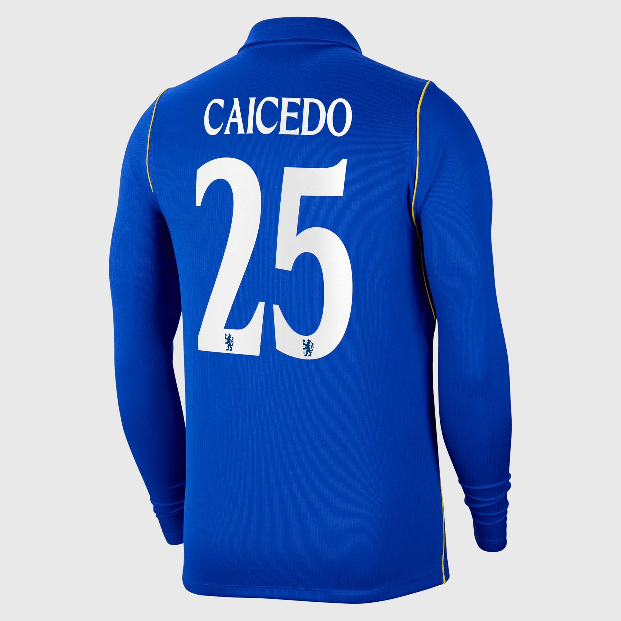 Chelsea Cup Nike Home Stadium Shirt 2026-27 - Long Sleeve with Caicedo 25 printing, , rebel_hi-res