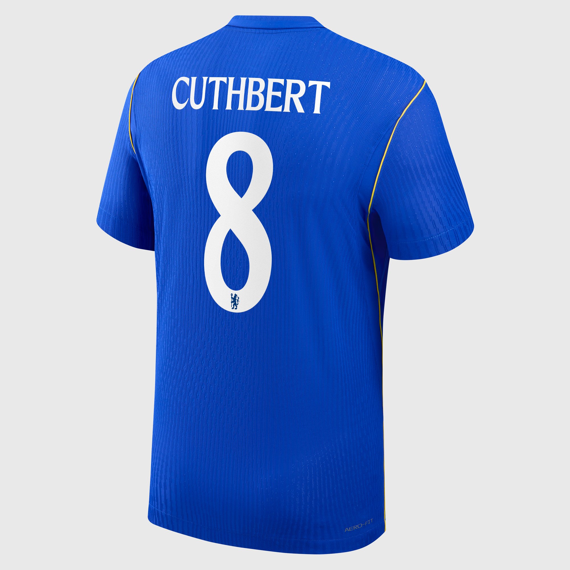 Chelsea Cup Nike Home Aero-FIT Match Shirt 2026-27 with Cuthbert 8 printing, , rebel_hi-res